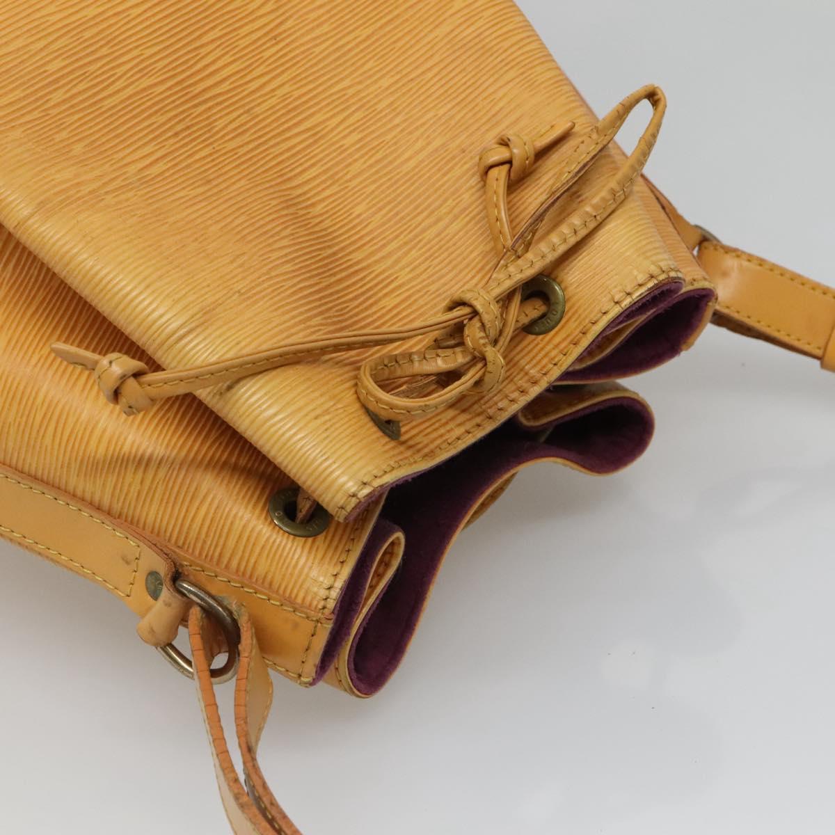 LOUIS VUITTON Epi Noe Shoulder Bag Tassili Yellow M44009 LV Auth 131272