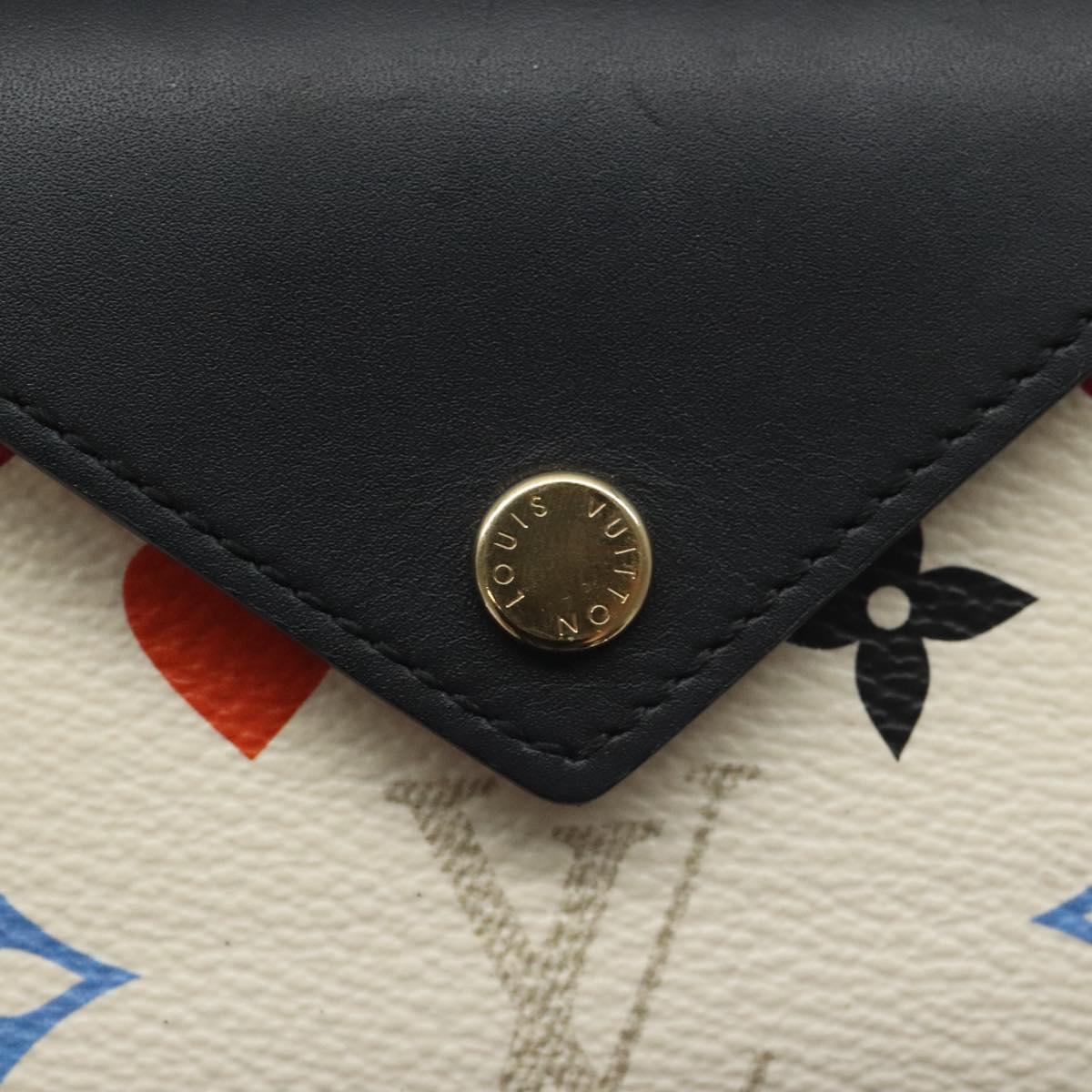 LOUIS VUITTON Monogram Game On Etui Cult Arseine Card Case GI0584 LV Auth 131280