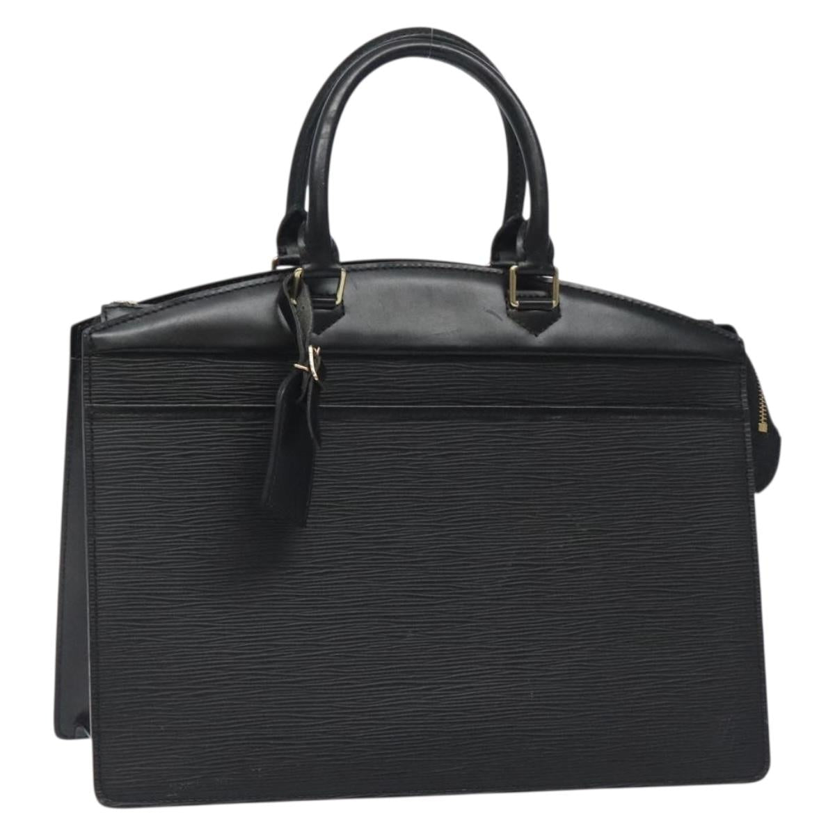 LOUIS VUITTON Epi Riviera Hand Bag Noir Black M48182 LV Auth 131286