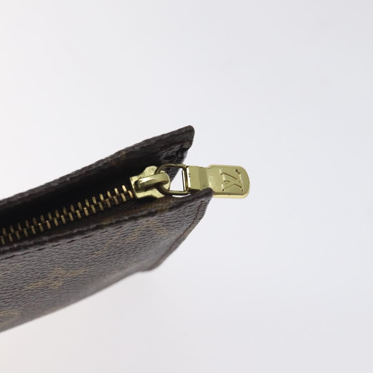 LOUIS VUITTON Monogram Bucket GM Accessory Pouch LV Auth 131296