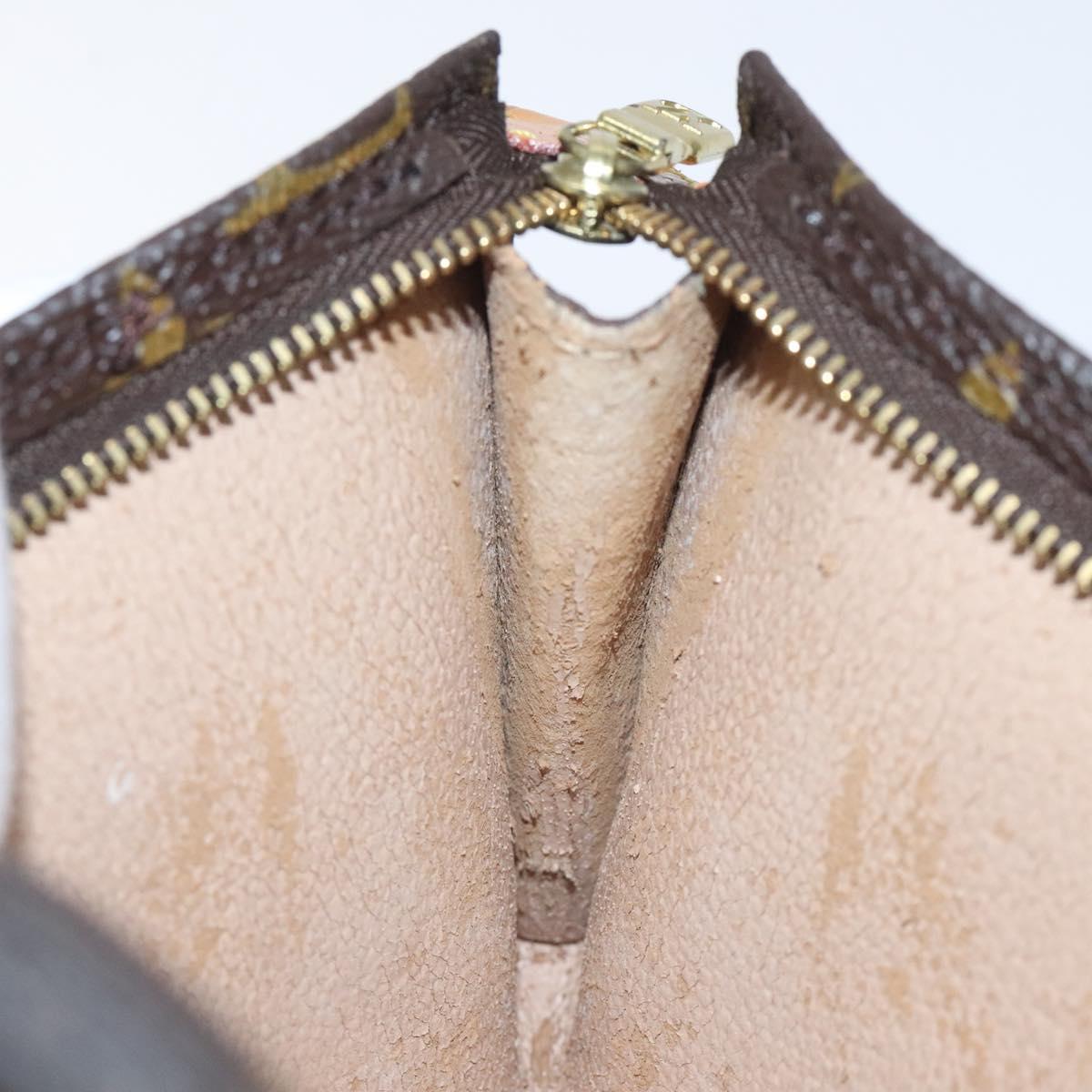 LOUIS VUITTON Monogram Bucket GM Accessory Pouch LV Auth 131296