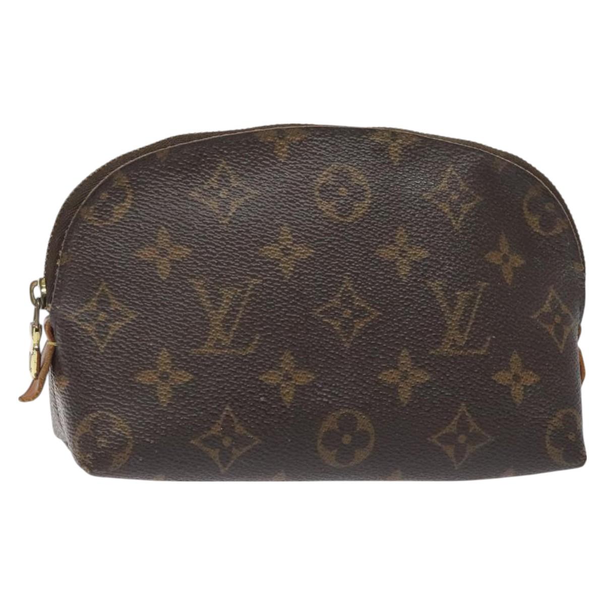LOUIS VUITTON Monogram Pochette Cosmetic PM Pouch M43998 LV Auth 131442