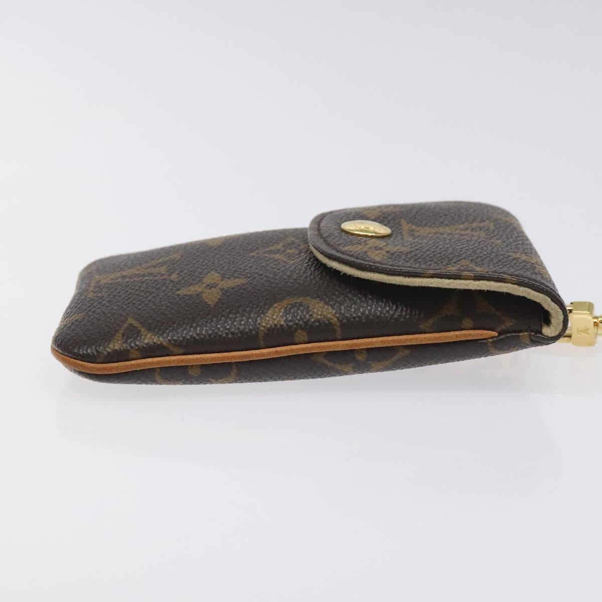 LOUIS VUITTON Monogram EtuiTelephonne MM Cell Phone Case M66546 LV Auth 131507