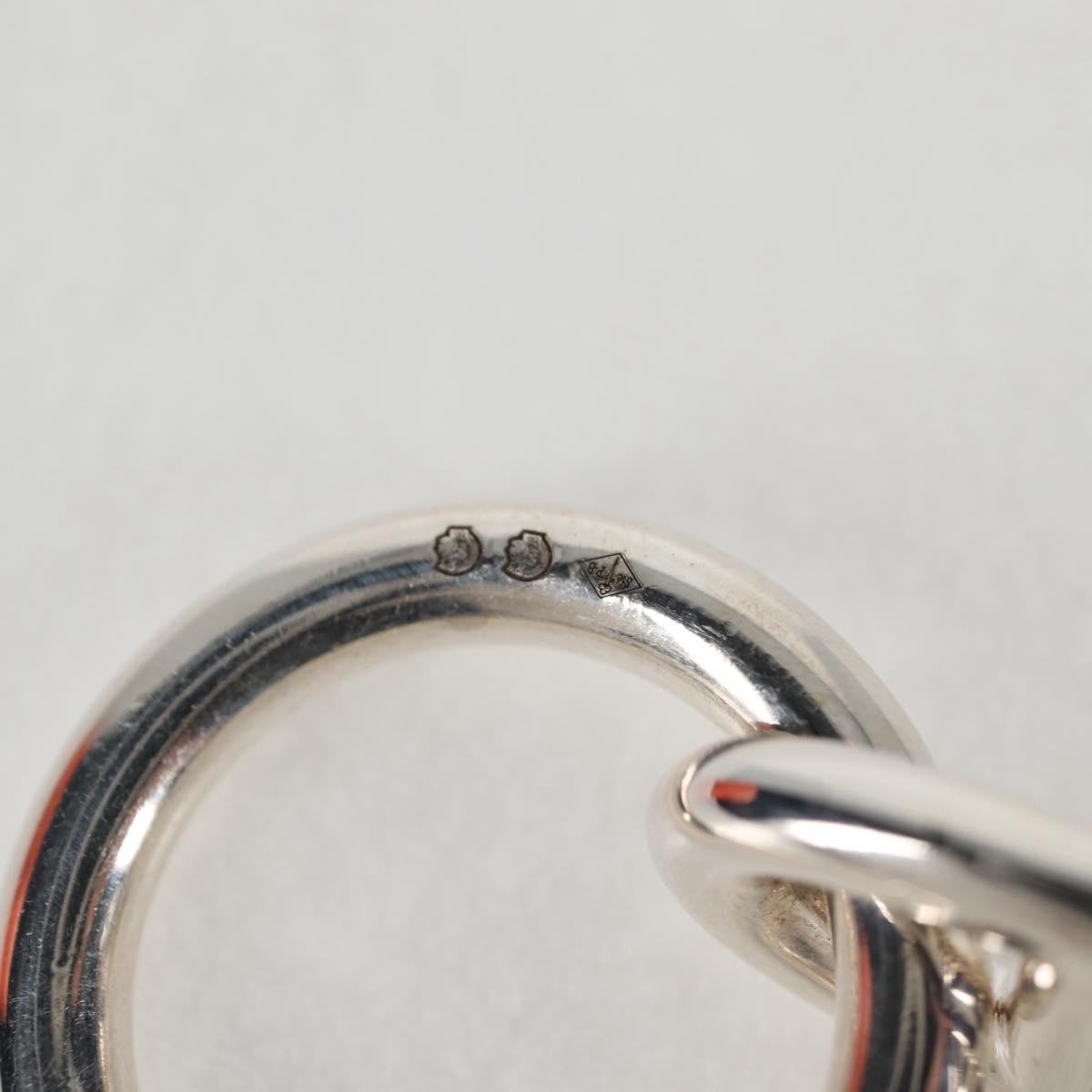 HERMES Chaine d'Ancre GM Bracelet Ag925 15 Links Silver Auth 131509SM