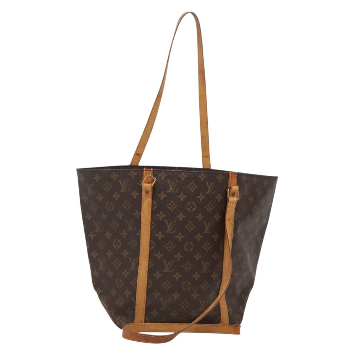 LOUIS VUITTON Monogram Sac Shopping Tote Bag M51108 LV Auth 131513