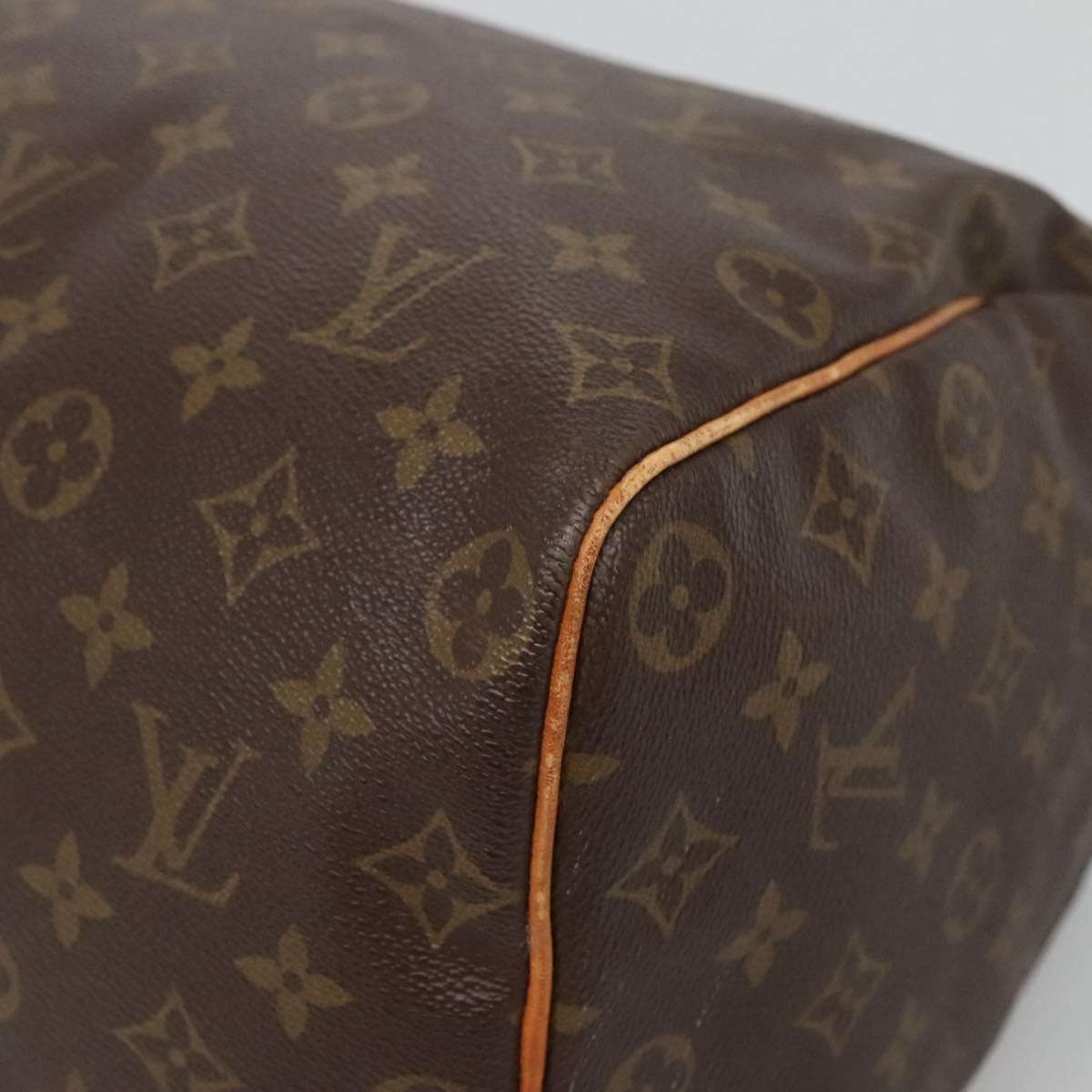 LOUIS VUITTON Monogram Speedy 40 Hand Bag M41522 LV Auth 131600