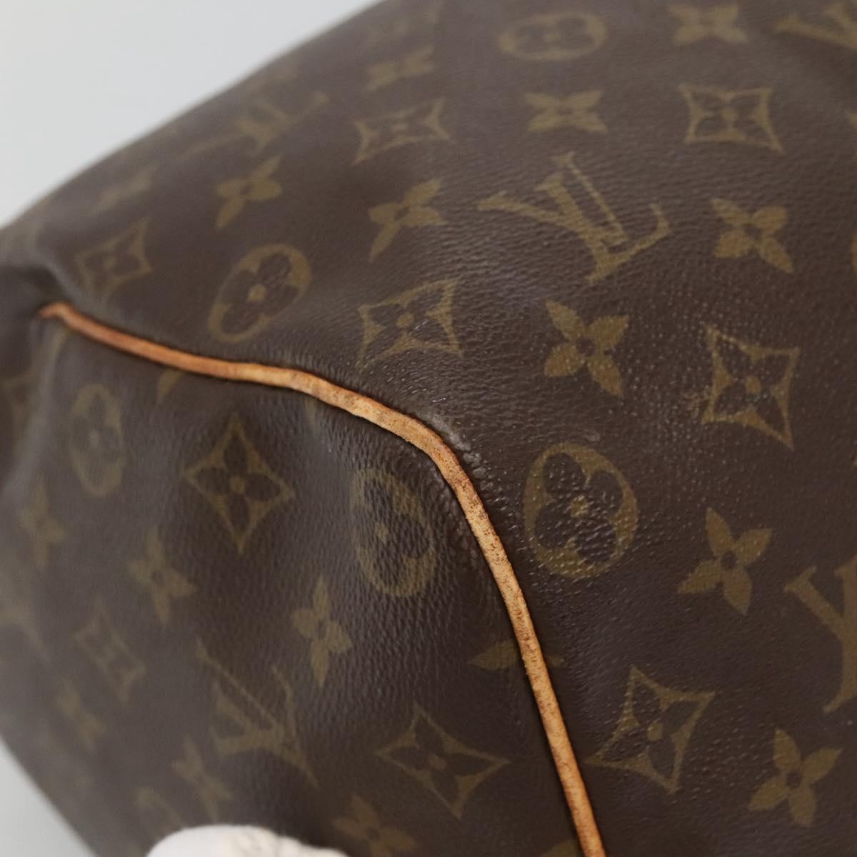 LOUIS VUITTON Monogram Speedy 40 Hand Bag M41522 LV Auth 131600