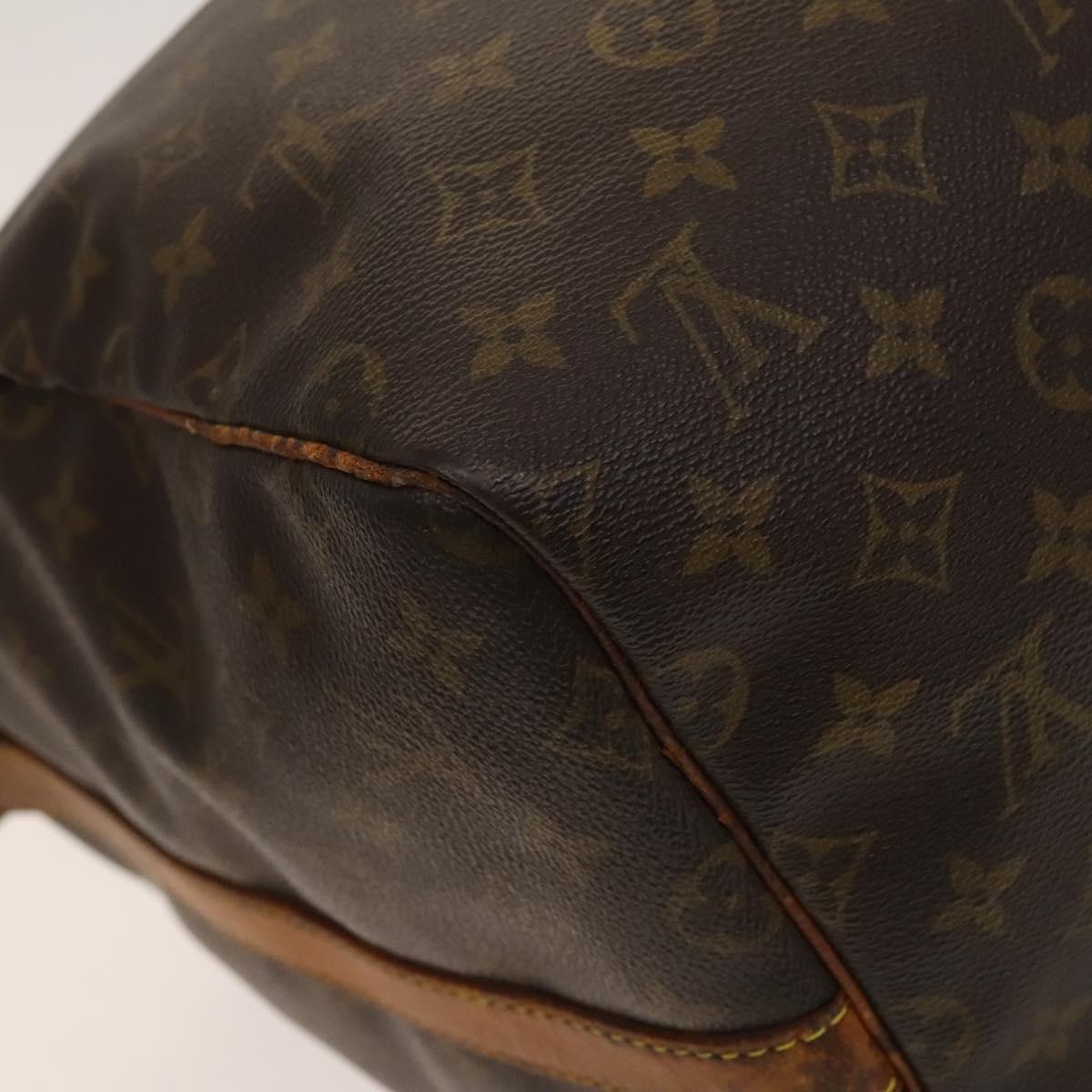 LOUIS VUITTON Monogram Keepall Bandouliere 55 Boston Bag M41414 LV Auth 131601
