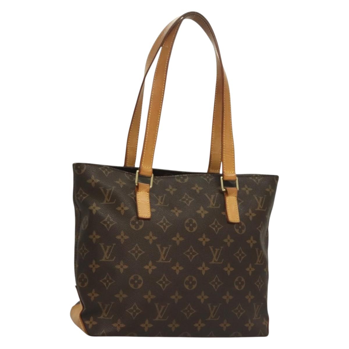LOUIS VUITTON Monogram Cabas Piano Tote Bag M51148 LV Auth 131618