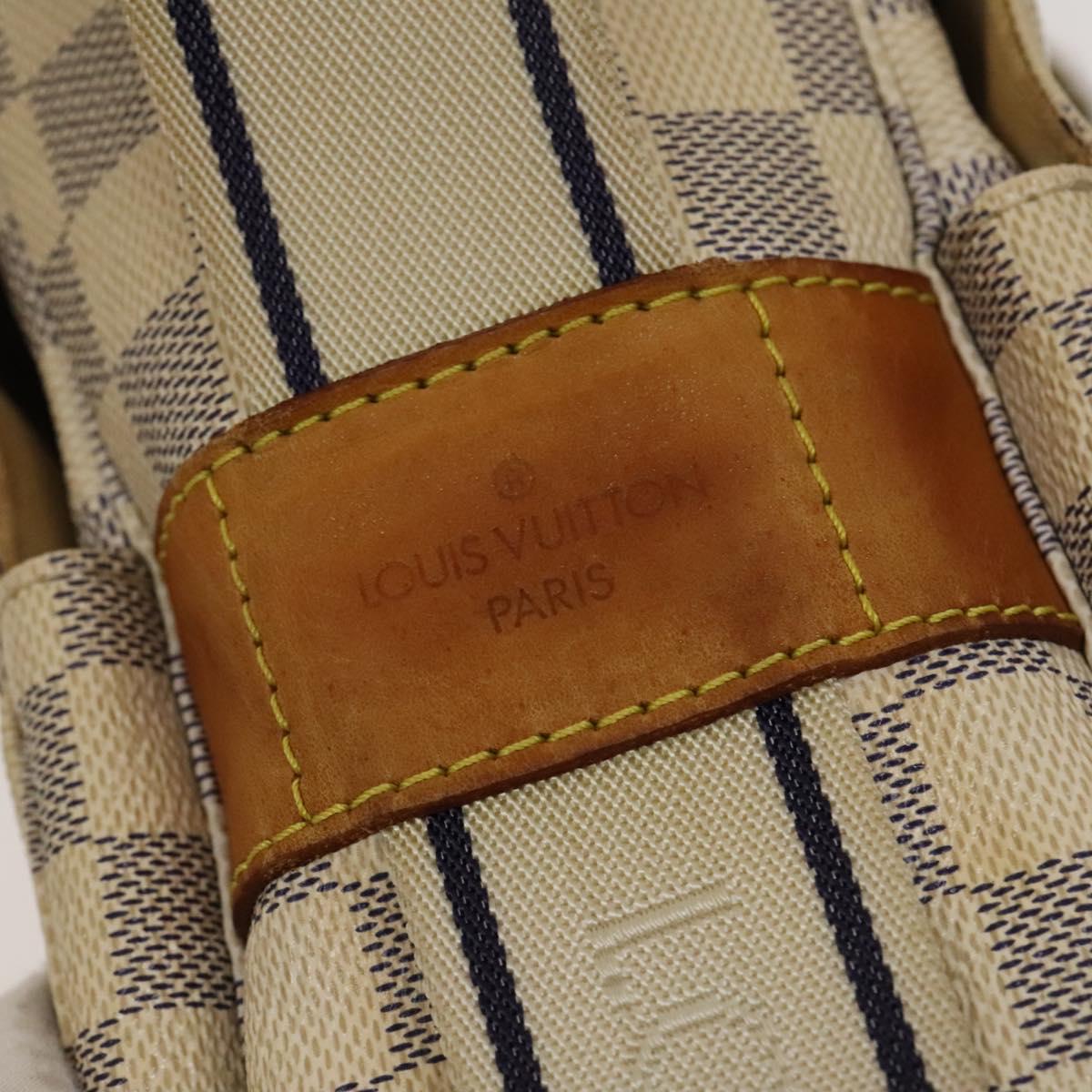 LOUIS VUITTON Damier Azur Naviglio Shoulder Bag N51189 LV Auth 131659