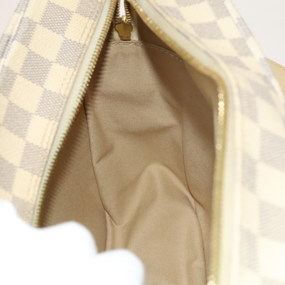 LOUIS VUITTON Damier Azur Naviglio Shoulder Bag N51189 LV Auth 131659