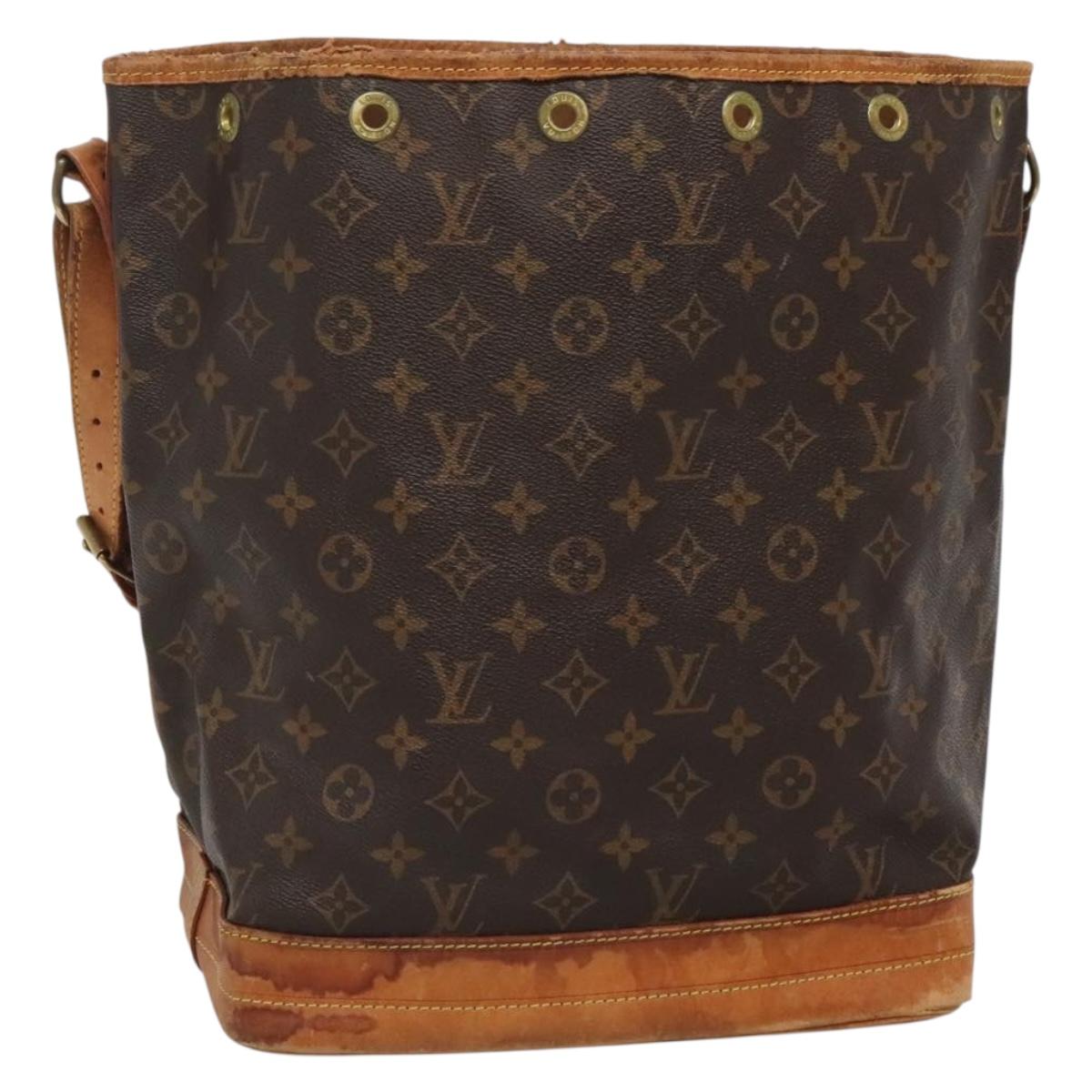 LOUIS VUITTON Monogram Noe Shoulder Bag M42224 LV Auth 131711