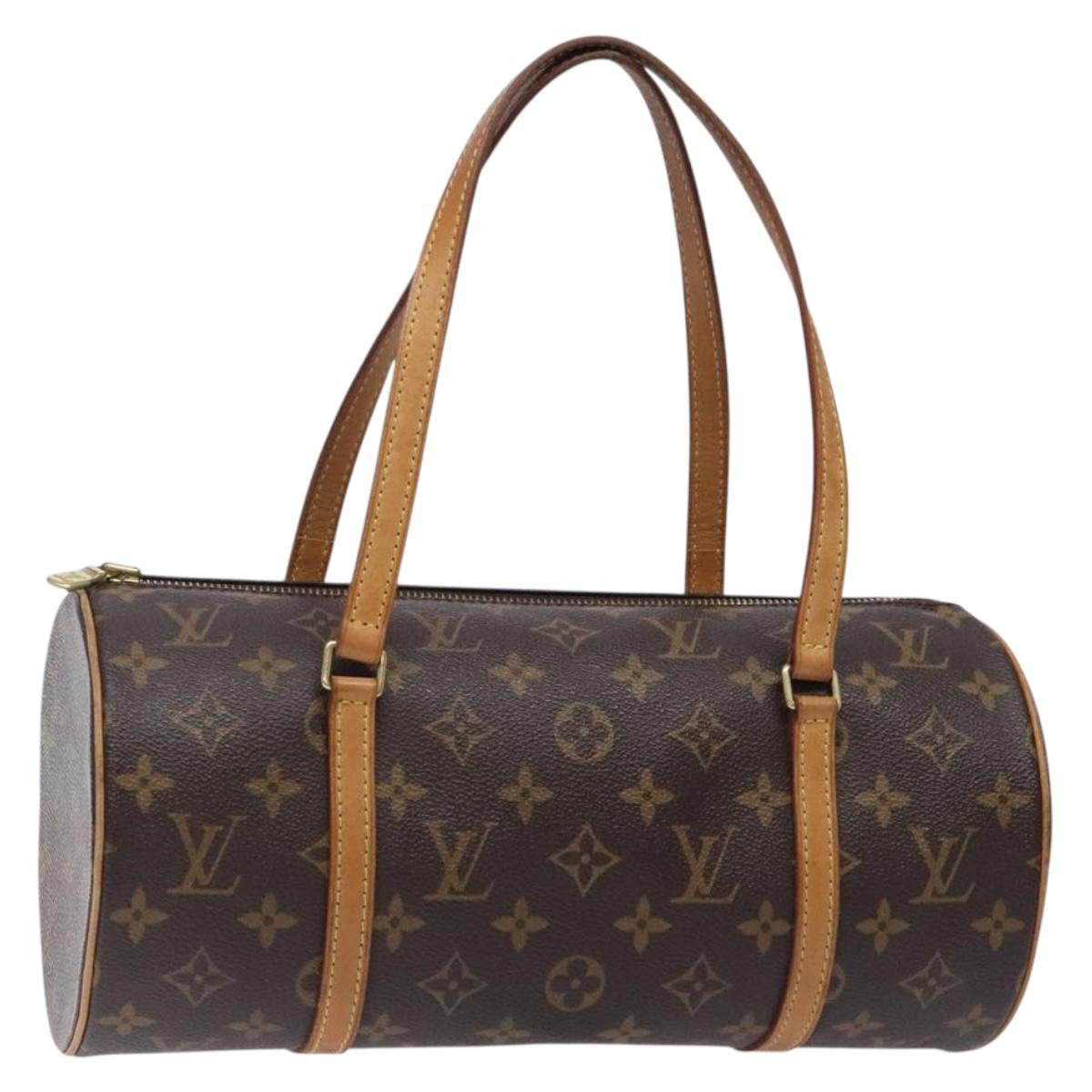 LOUIS VUITTON Monogram Papillon 30 Hand Bag M51385 LV Auth 131753