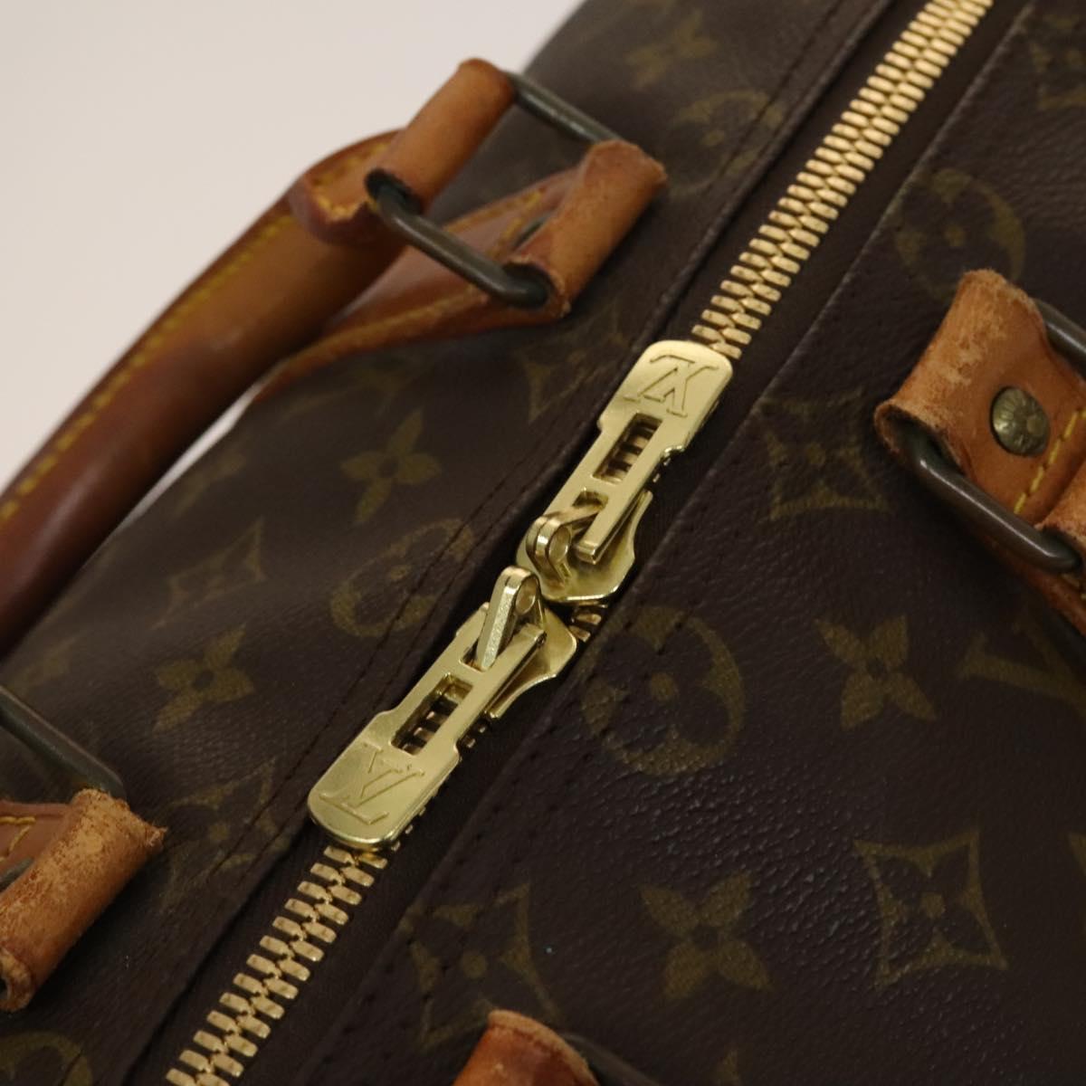 LOUIS VUITTON Monogram Keepall 45 Boston Bag M41428 LV Auth 131758