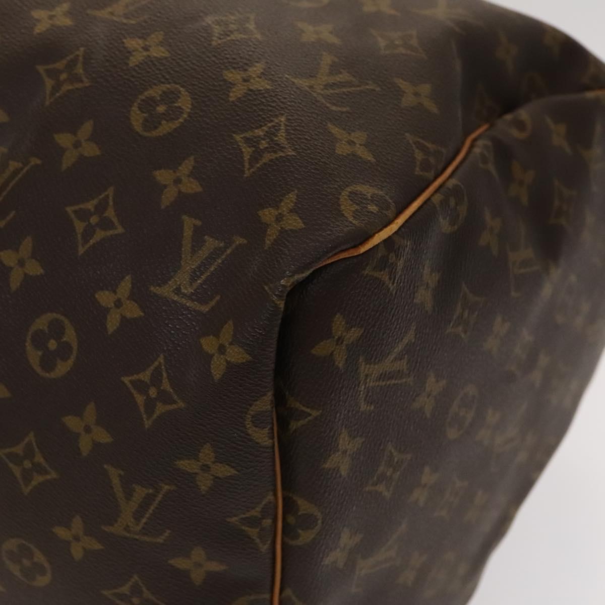 LOUIS VUITTON Monogram Keepall 55 Boston Bag M41424 LV Auth 131775