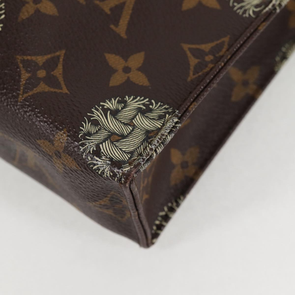 LOUIS VUITTON Monogram Pochette Voyage Clutch Bag M41513 LV Auth 131809V
