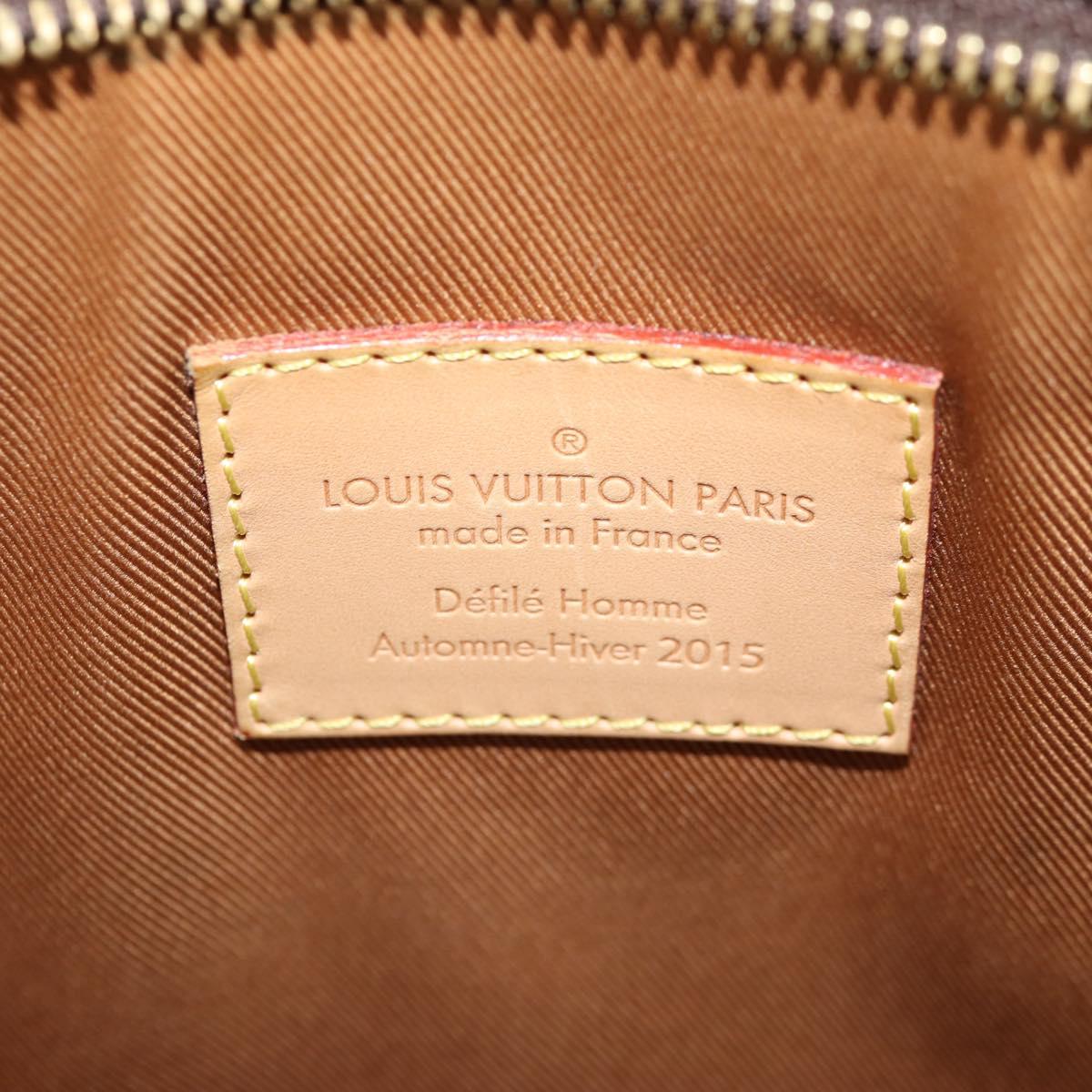 LOUIS VUITTON Monogram Pochette Voyage Clutch Bag M41513 LV Auth 131809V