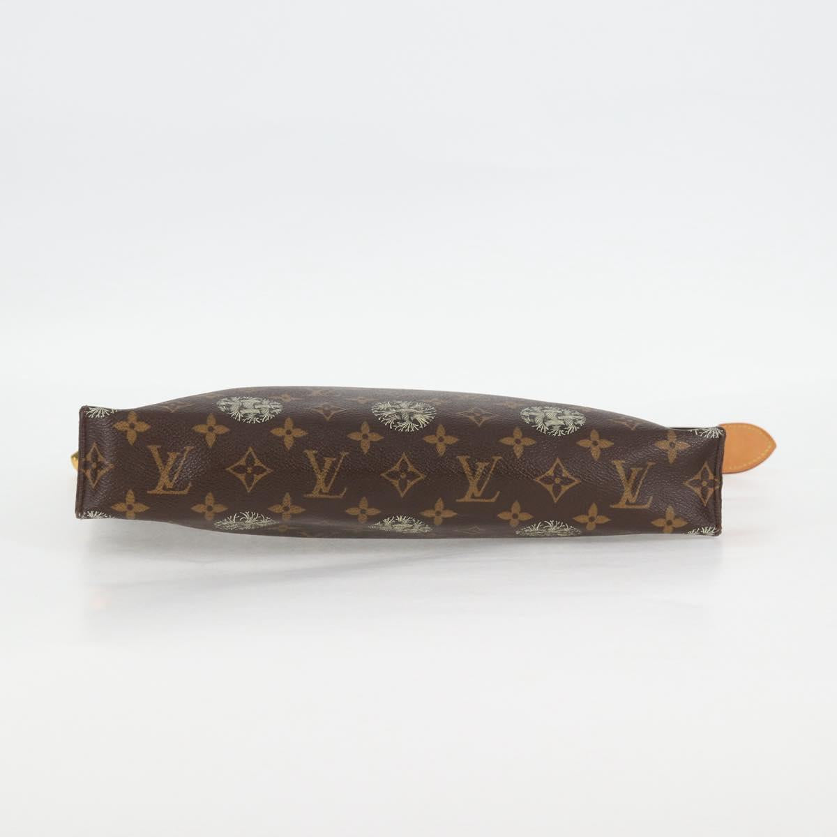 LOUIS VUITTON Monogram Pochette Voyage Clutch Bag M41513 LV Auth 131809V