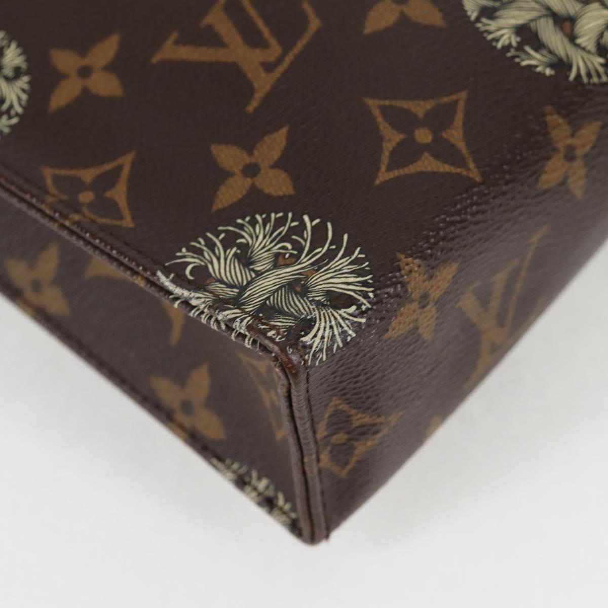 LOUIS VUITTON Monogram Pochette Voyage Clutch Bag M41513 LV Auth 131809V