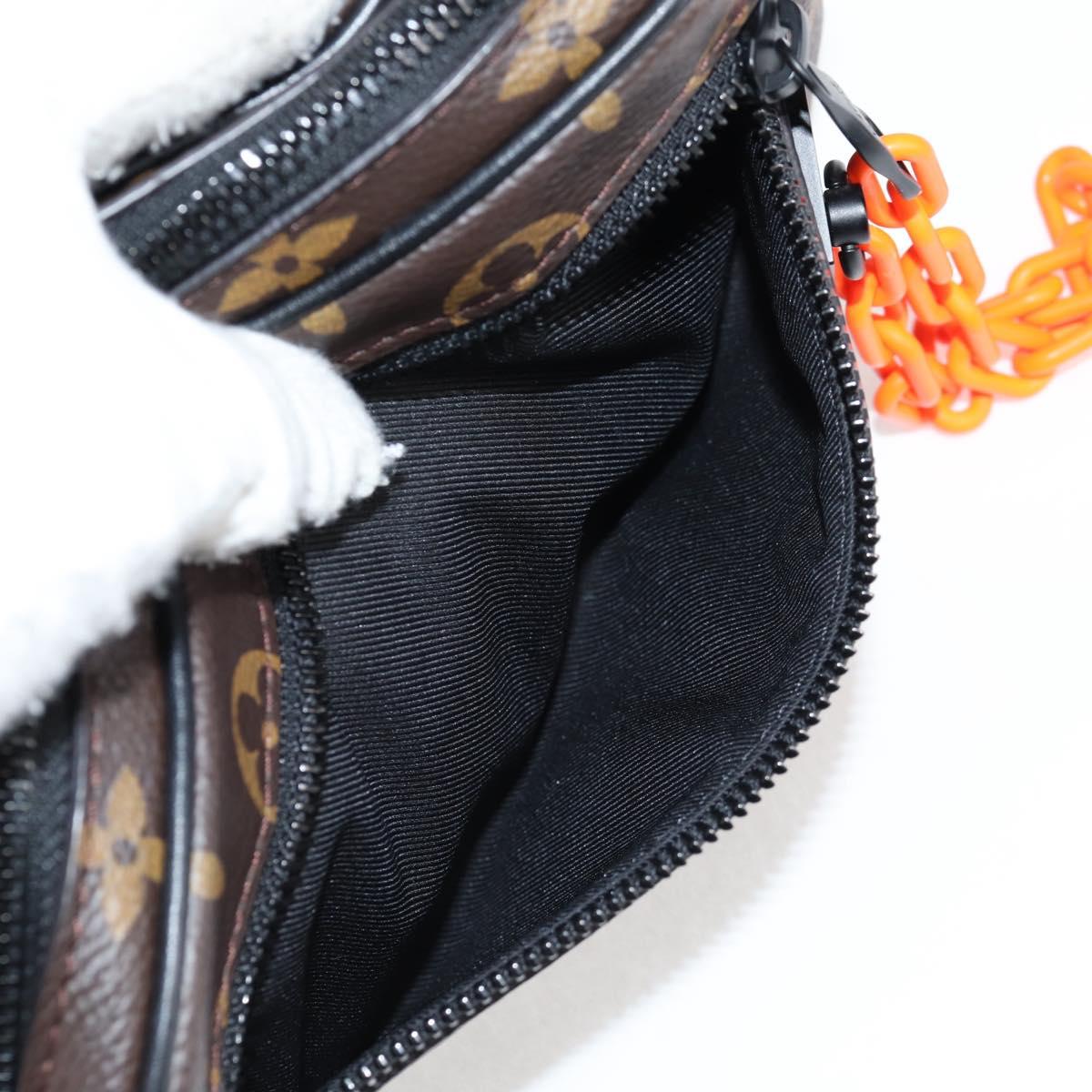 LOUIS VUITTON Monogram Solar Powered Ray Pochette Volga Bag M44482 Auth 131810M