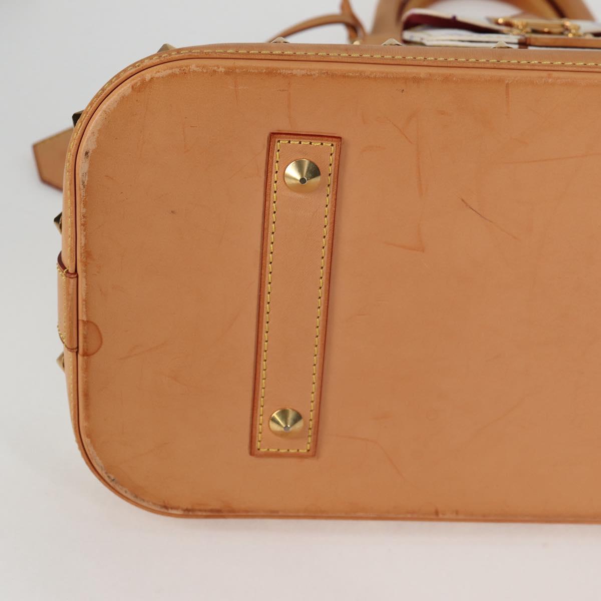 LOUIS VUITTON Monogram Multicolor Alma GM Hand Bag White M40441 LV Auth 131827V