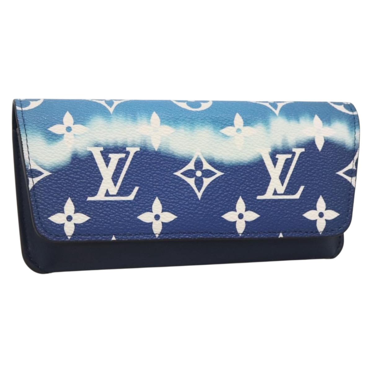 LOUIS VUITTON Monogram Escal Etui Lunette Woody Glasses Case GI0474 Auth 131834M
