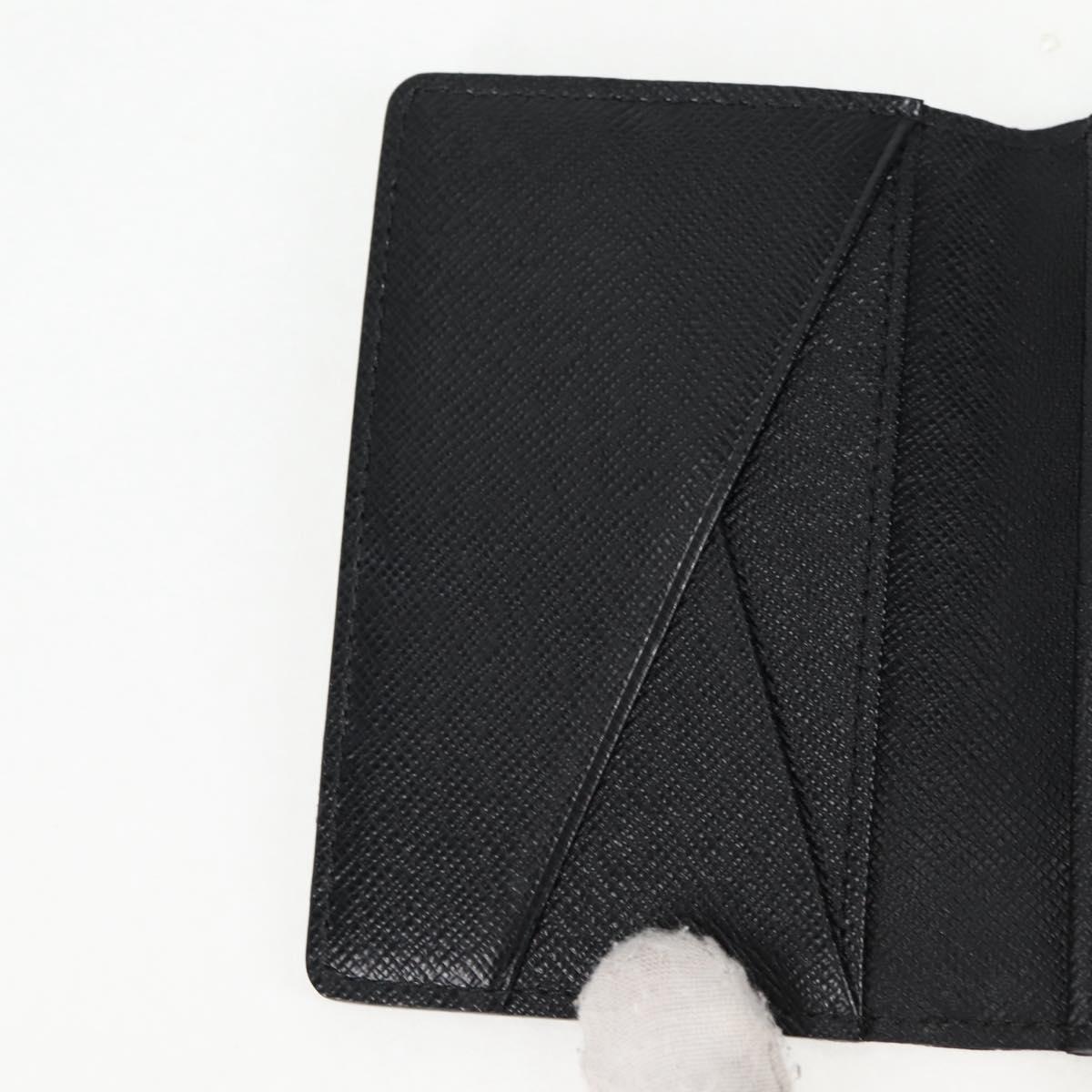 LOUIS VUITTON Damier Graphite Organizer De Poch Card Case N61213 LV Auth 131836M