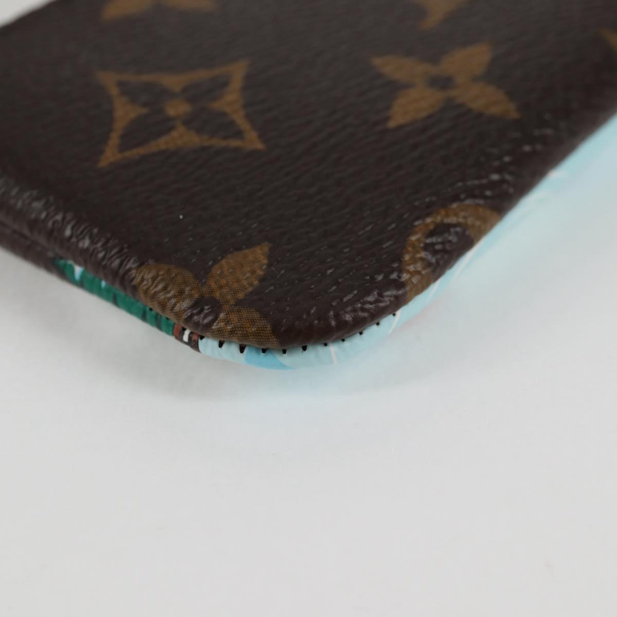 LOUIS VUITTON Vivienne Ice Skating Pochette Cles Coin Purse M82620 Auth 131842M