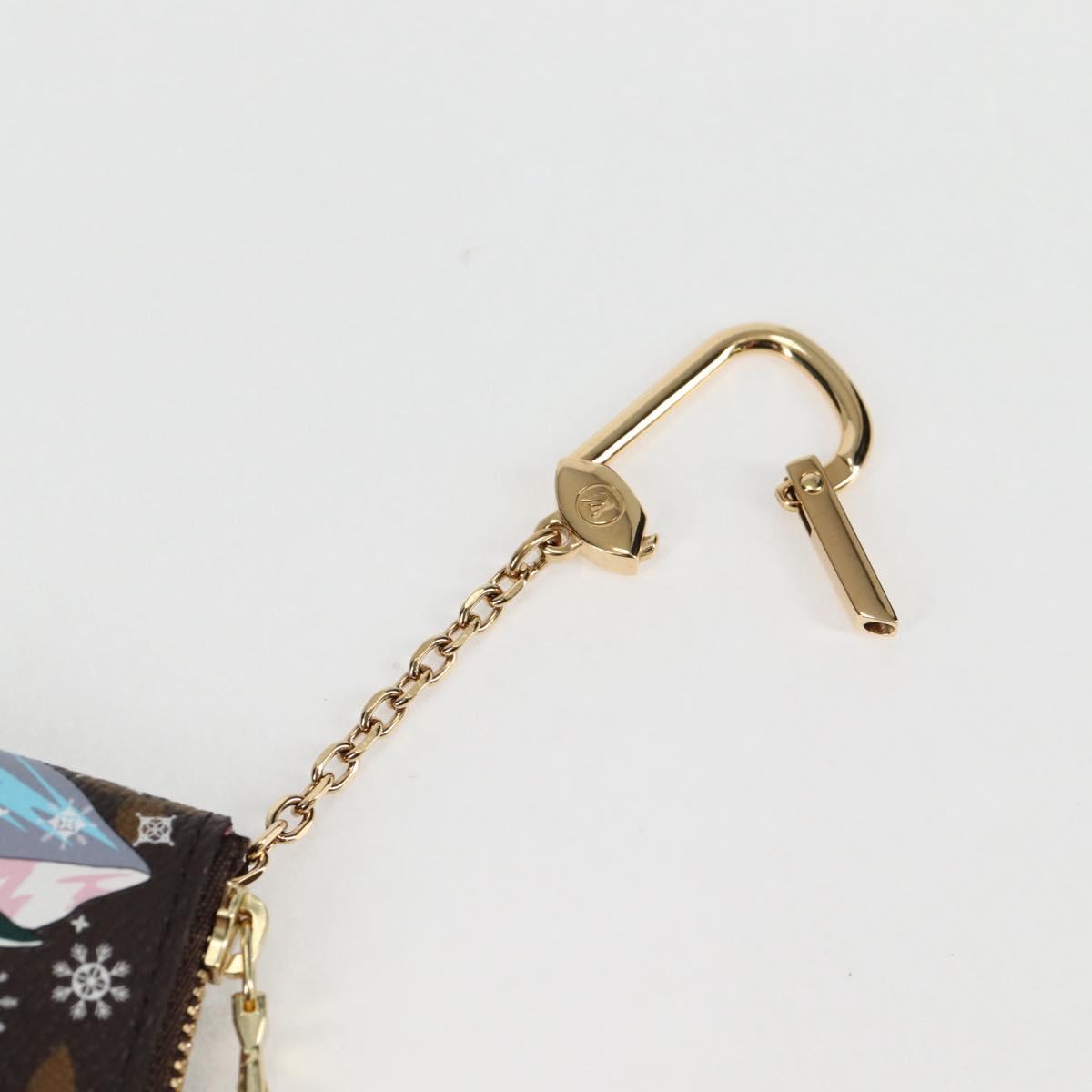LOUIS VUITTON Vivienne Ice Skating Pochette Cles Coin Purse M82620 Auth 131842M