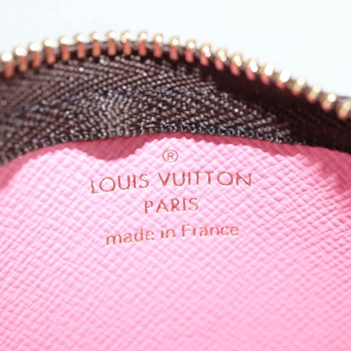 LOUIS VUITTON Vivienne Ice Skating Pochette Cles Coin Purse M82620 Auth 131842M