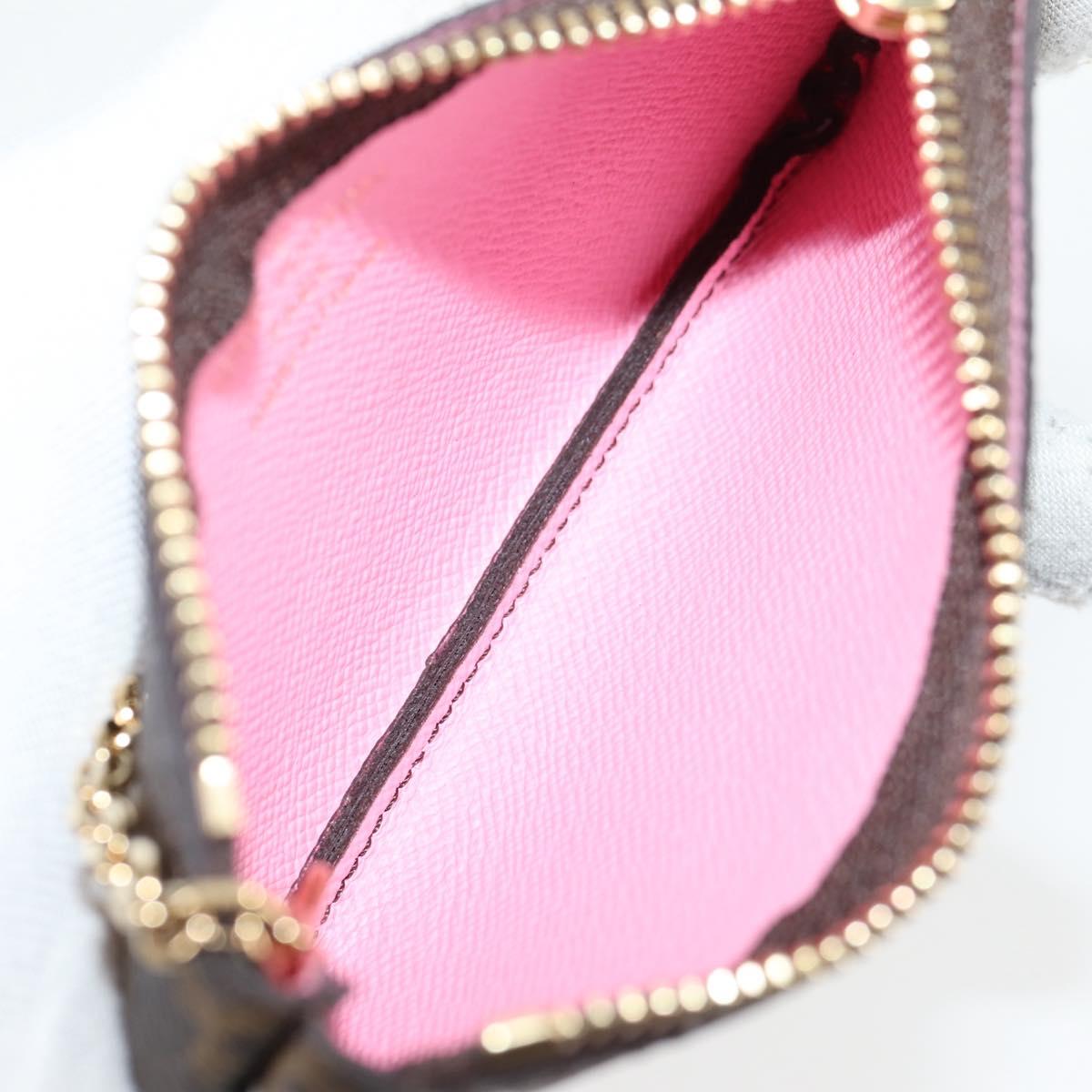 LOUIS VUITTON Vivienne Ice Skating Pochette Cles Coin Purse M82620 Auth 131842M