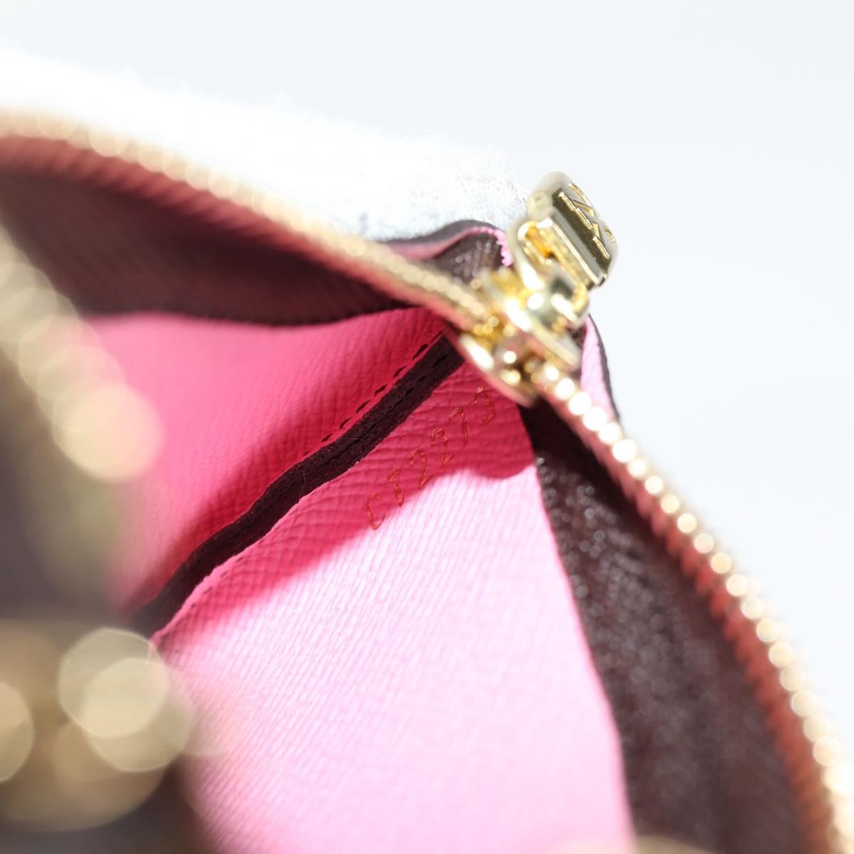 LOUIS VUITTON Vivienne Ice Skating Pochette Cles Coin Purse M82620 Auth 131842M