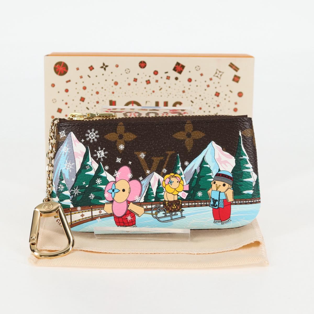 LOUIS VUITTON Vivienne Ice Skating Pochette Cles Coin Purse M82620 Auth 131842M