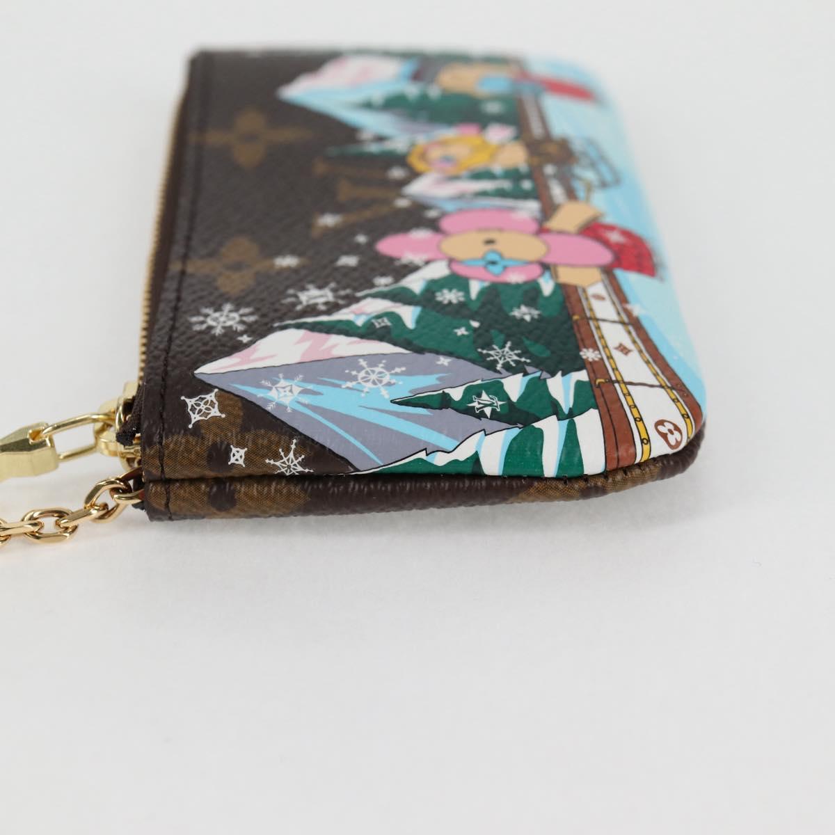 LOUIS VUITTON Vivienne Ice Skating Pochette Cles Coin Purse M82620 Auth 131842M