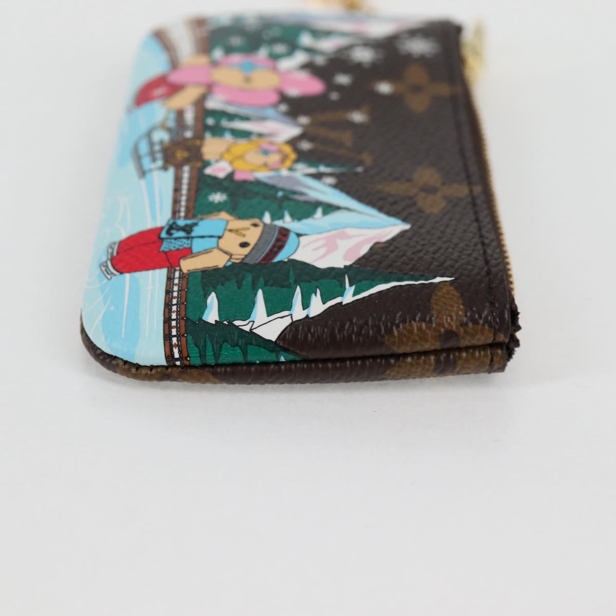 LOUIS VUITTON Vivienne Ice Skating Pochette Cles Coin Purse M82620 Auth 131842M