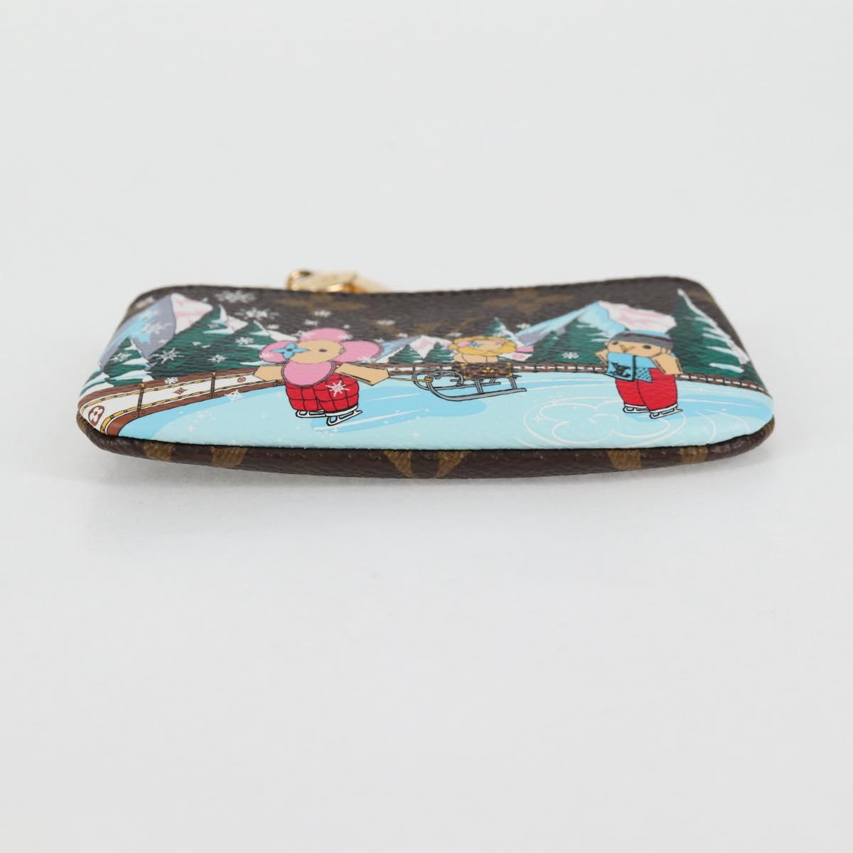 LOUIS VUITTON Vivienne Ice Skating Pochette Cles Coin Purse M82620 Auth 131842M