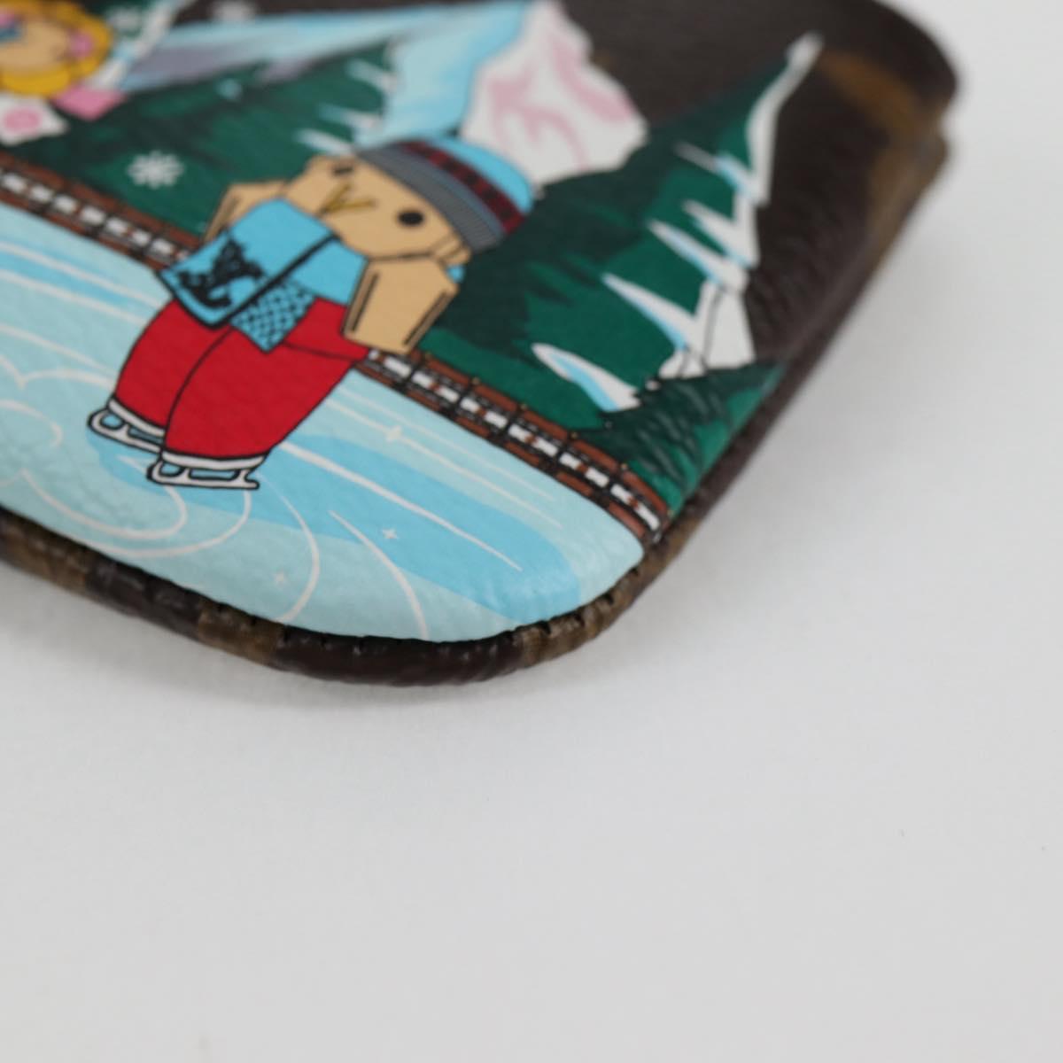 LOUIS VUITTON Vivienne Ice Skating Pochette Cles Coin Purse M82620 Auth 131842M