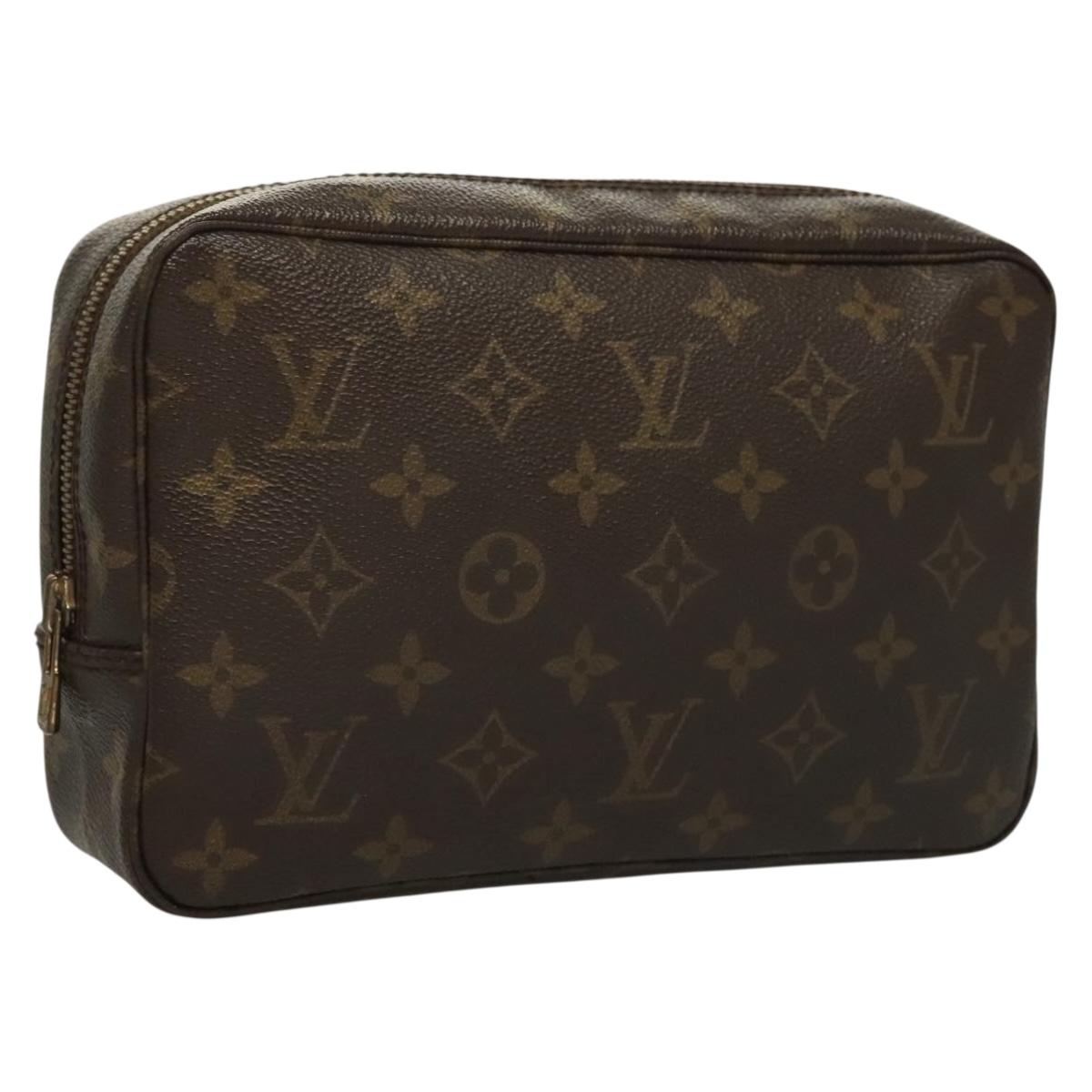 LOUIS VUITTON Monogram Trousse Toilette 23 Clutch Bag M47524 LV Auth 131882