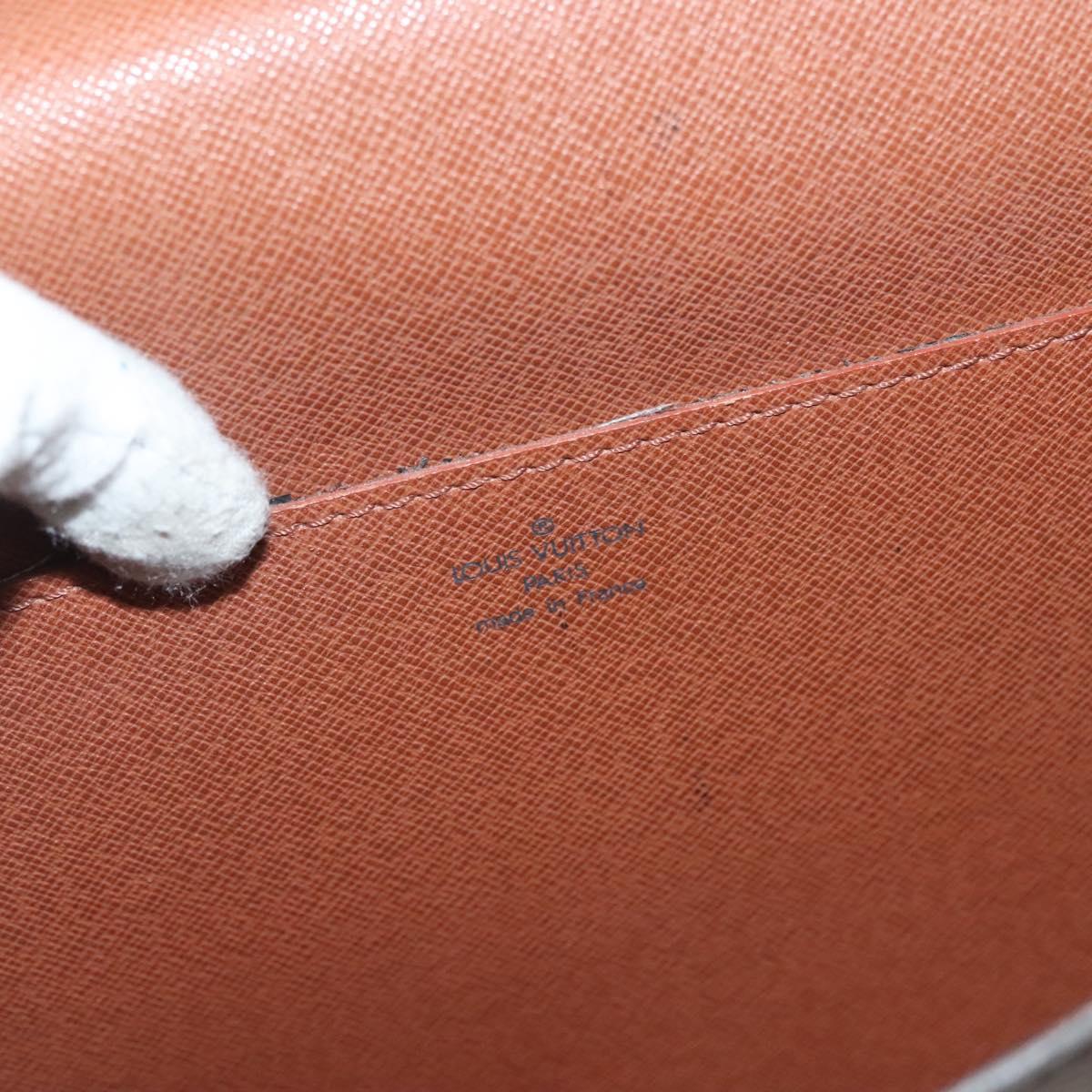 LOUIS VUITTON Monogram Porte Documents Bandouliere Bag M53338 LV Auth 131892A