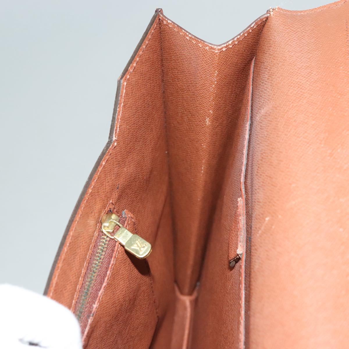 LOUIS VUITTON Monogram Porte Documents Bandouliere Bag M53338 LV Auth 131892A