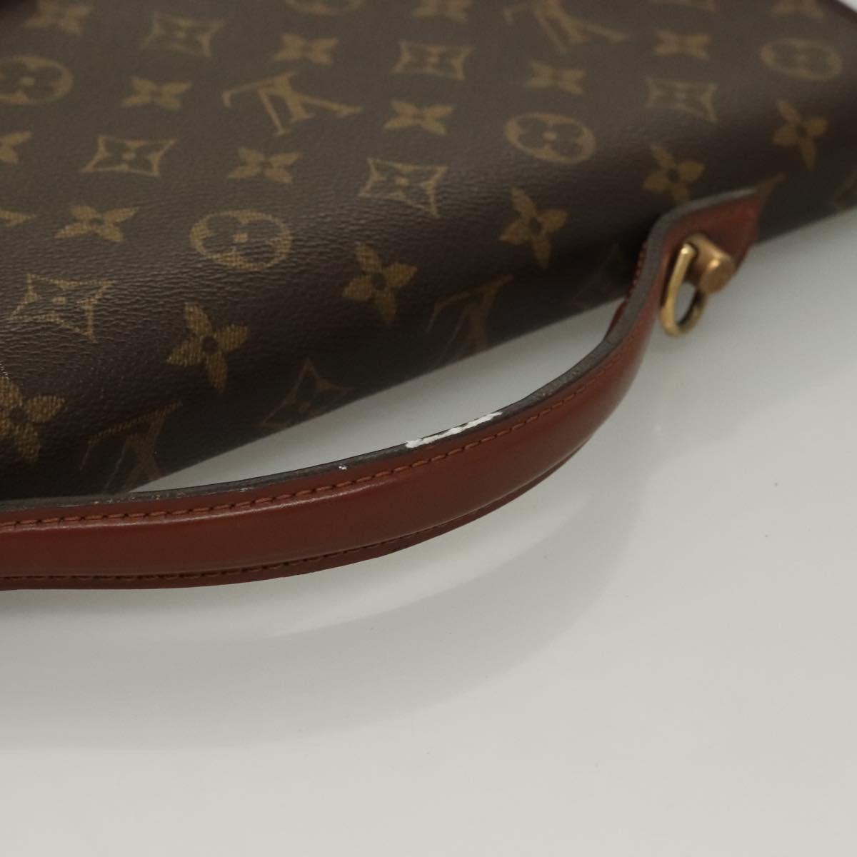 LOUIS VUITTON Monogram Porte Documents Bandouliere Bag M53338 LV Auth 131892A