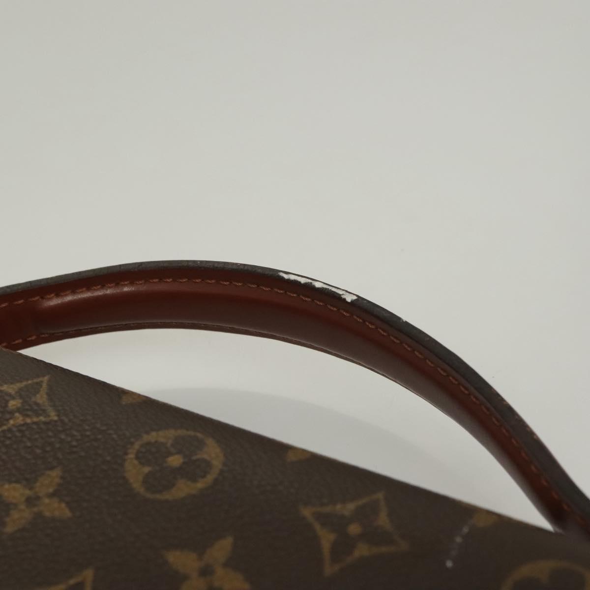 LOUIS VUITTON Monogram Porte Documents Bandouliere Bag M53338 LV Auth 131892A
