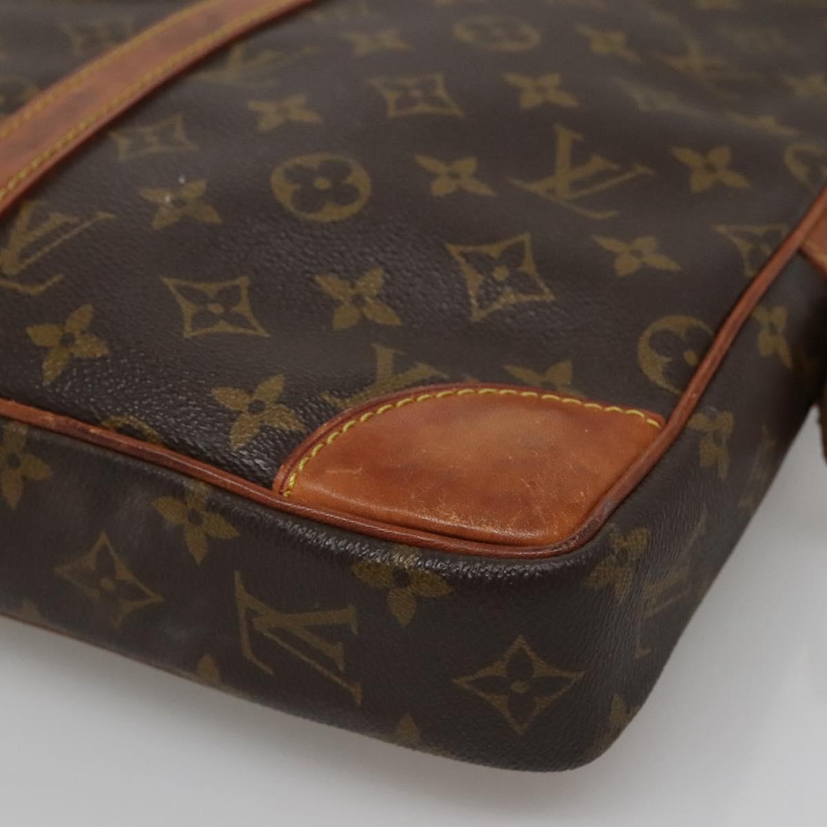 LOUIS VUITTON Monogram Porte Documents Voyage Business Bag M52005 Auth 131896