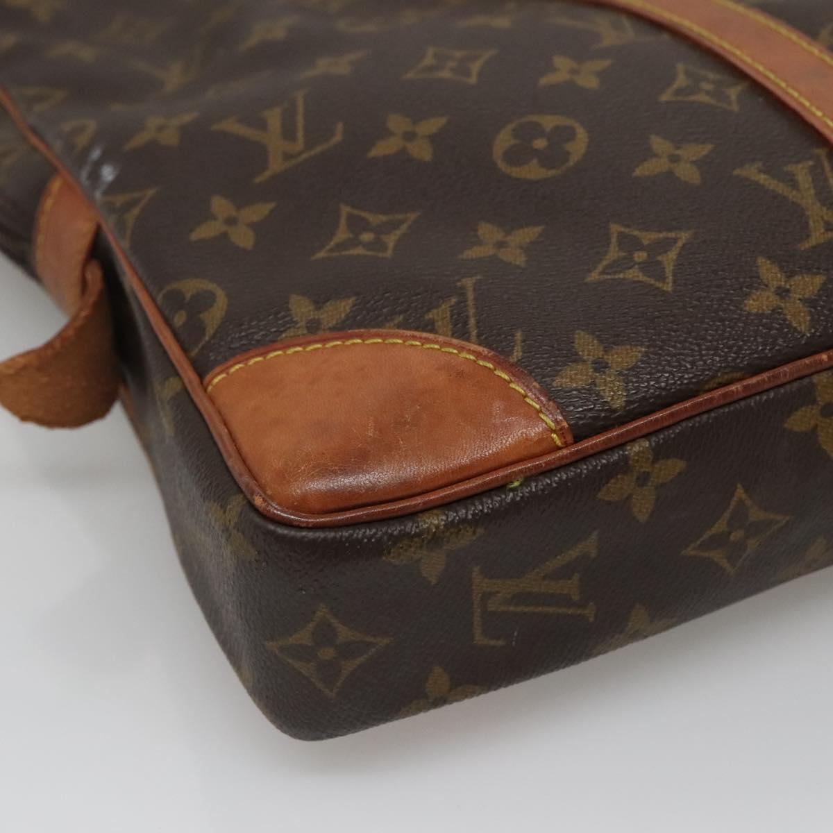 LOUIS VUITTON Monogram Porte Documents Voyage Business Bag M52005 Auth 131896