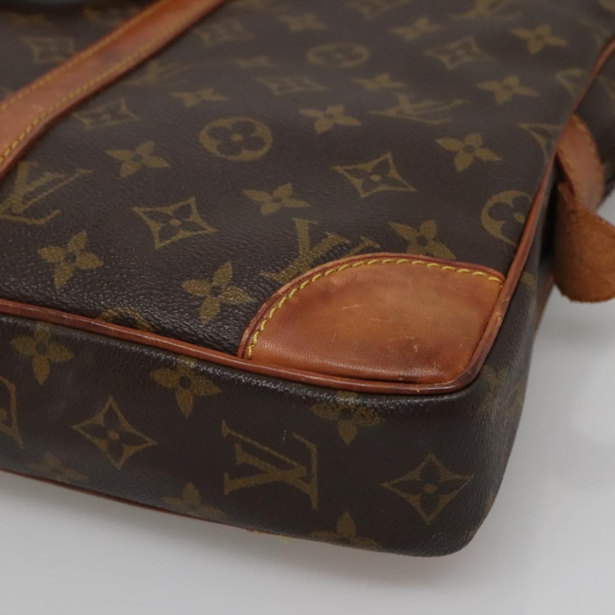 LOUIS VUITTON Monogram Porte Documents Voyage Business Bag M52005 Auth 131896
