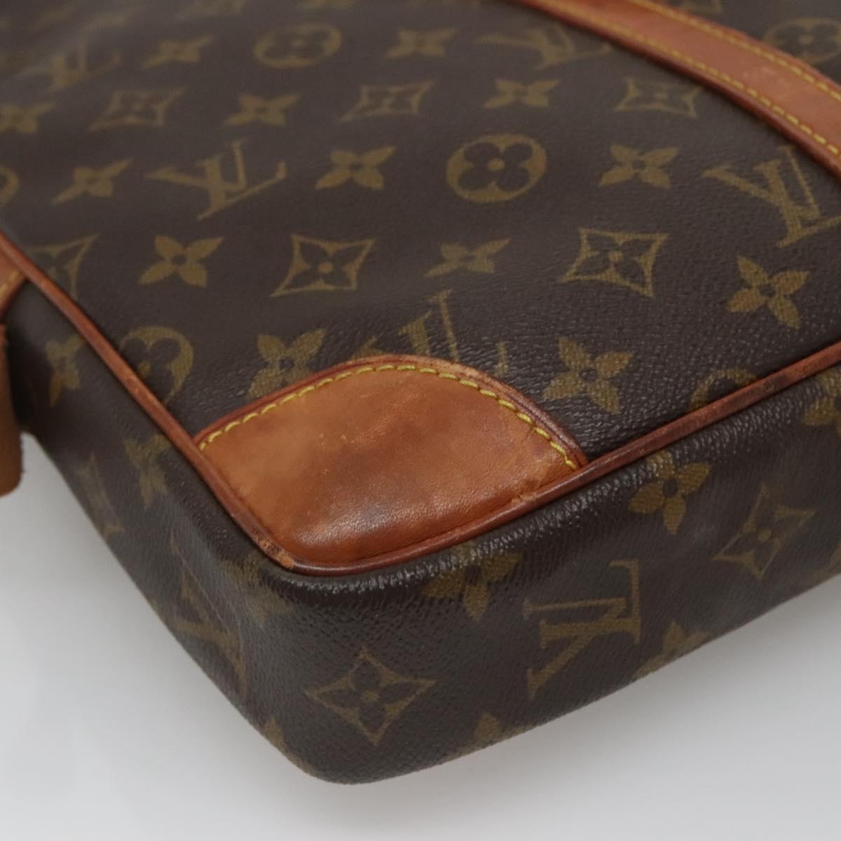 LOUIS VUITTON Monogram Porte Documents Voyage Business Bag M52005 Auth 131896