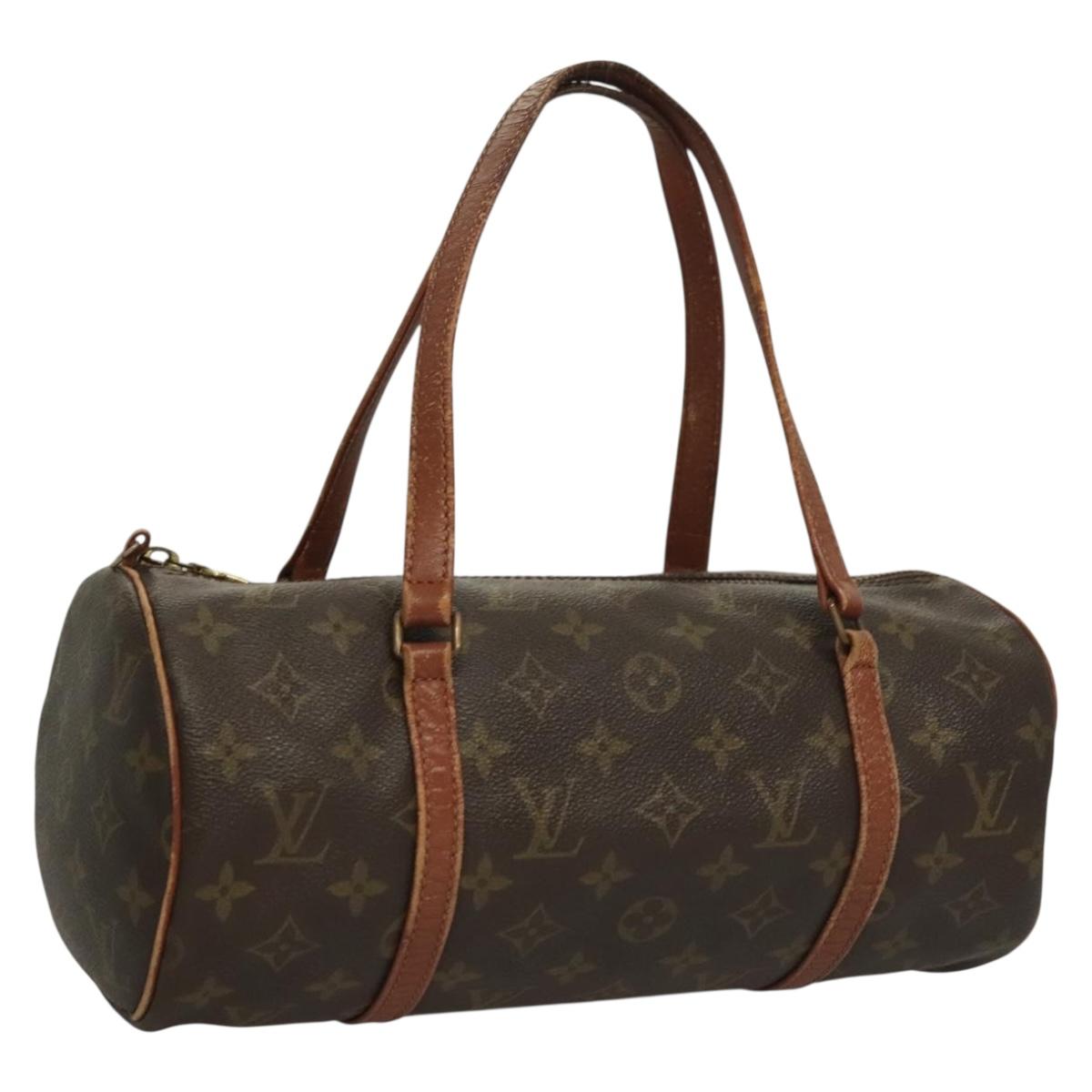 LOUIS VUITTON Monogram Papillon 30 Hand Bag M51385 LV Auth 131975