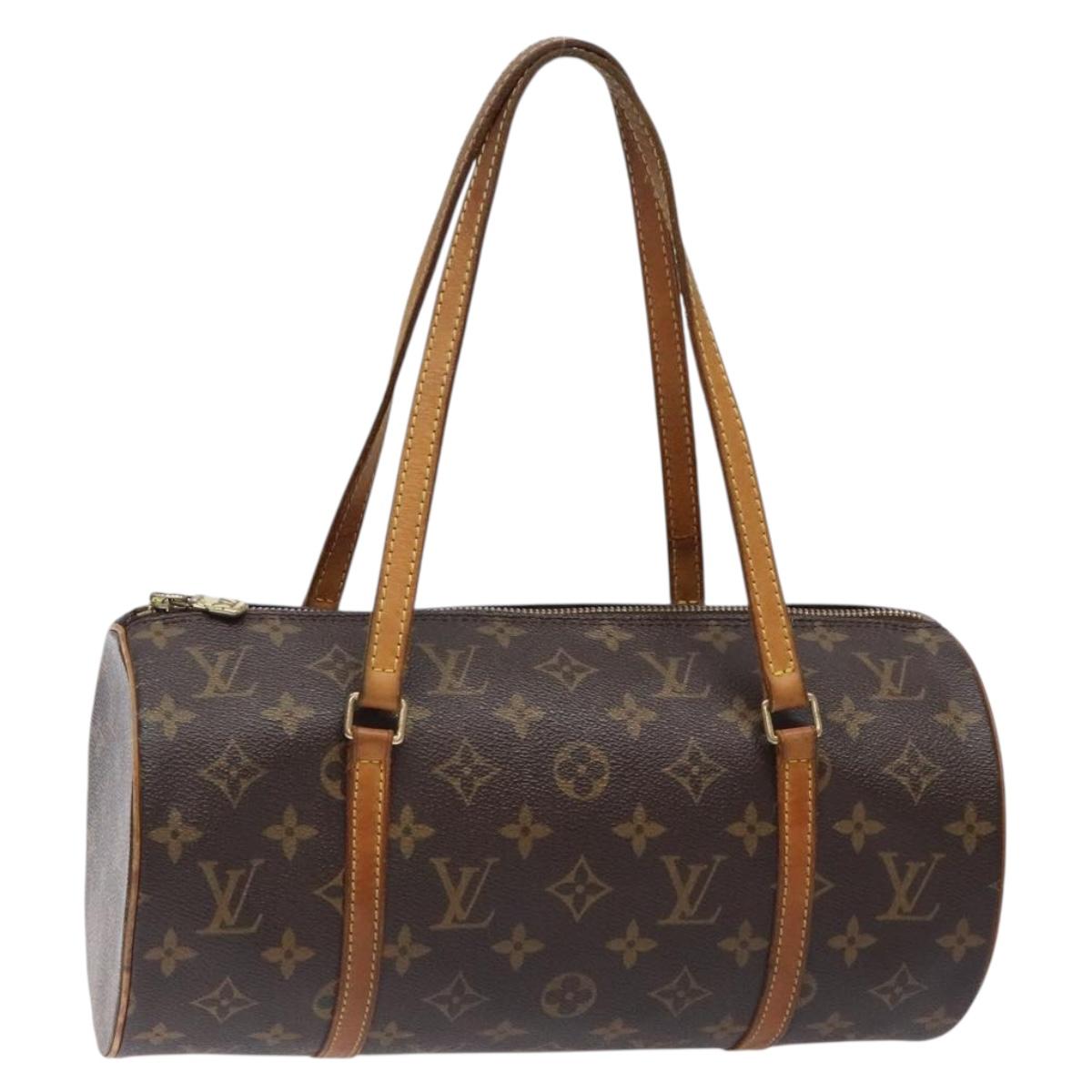 LOUIS VUITTON Monogram Papillon 30 Hand Bag M51385 LV Auth 131988