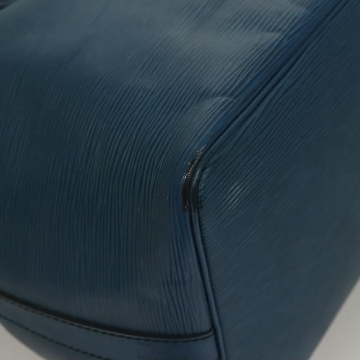 LOUIS VUITTON Epi Petit Noe Shoulder Bag Blue M44105 LV Auth 132004