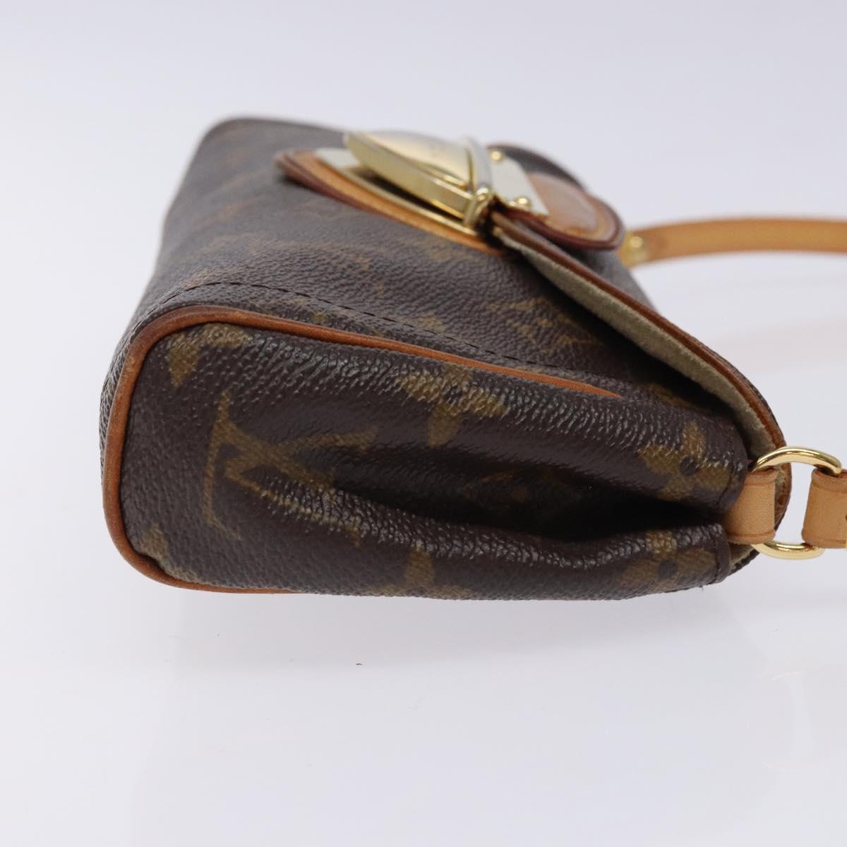 LOUIS VUITTON Monogram Beverly Pochette Shoulder Bag M40122 LV Auth 132030